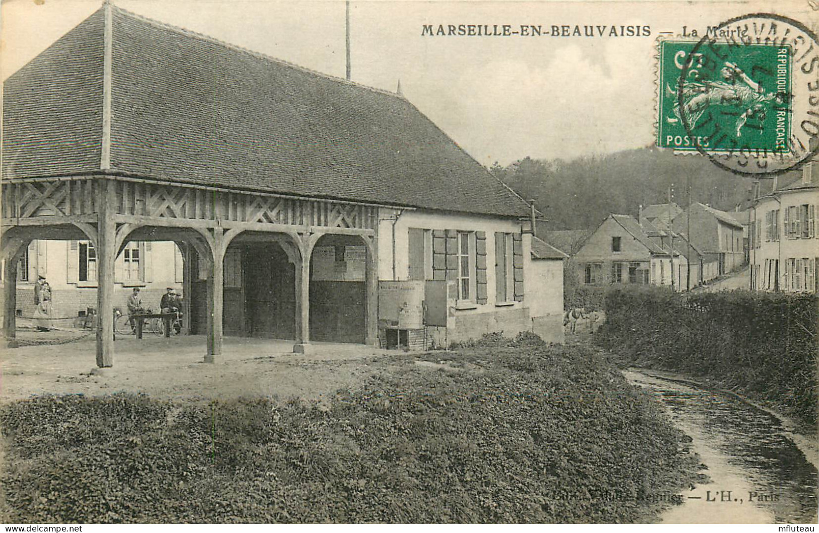 60* MARSEILLE EN BEAUVAISIS  La Mairie        RL25,1326 - Marseille-en-Beauvaisis