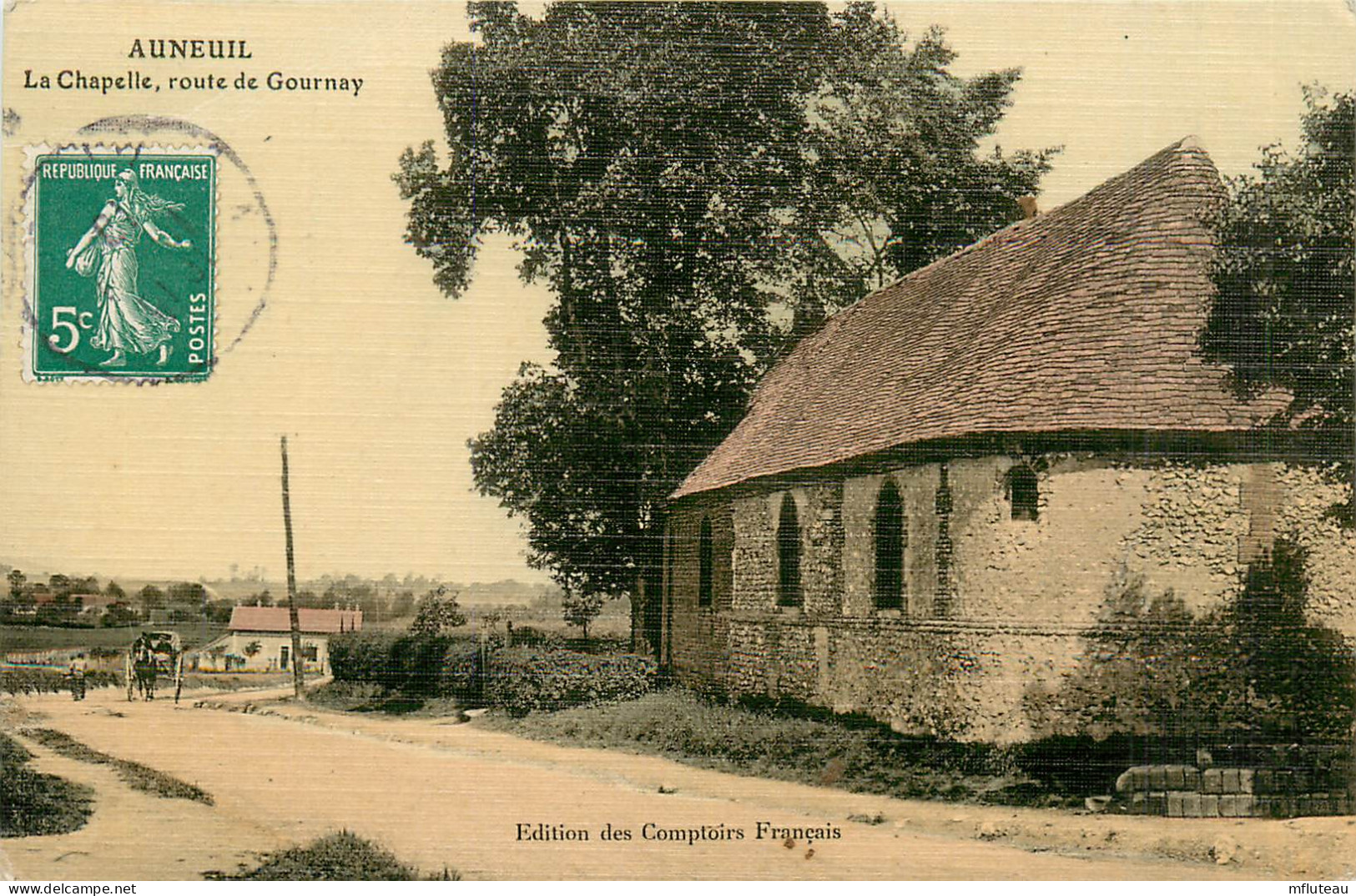60* AUNEUIL  Chapelle – Route De Gournay      RL25,1311 - Auneuil