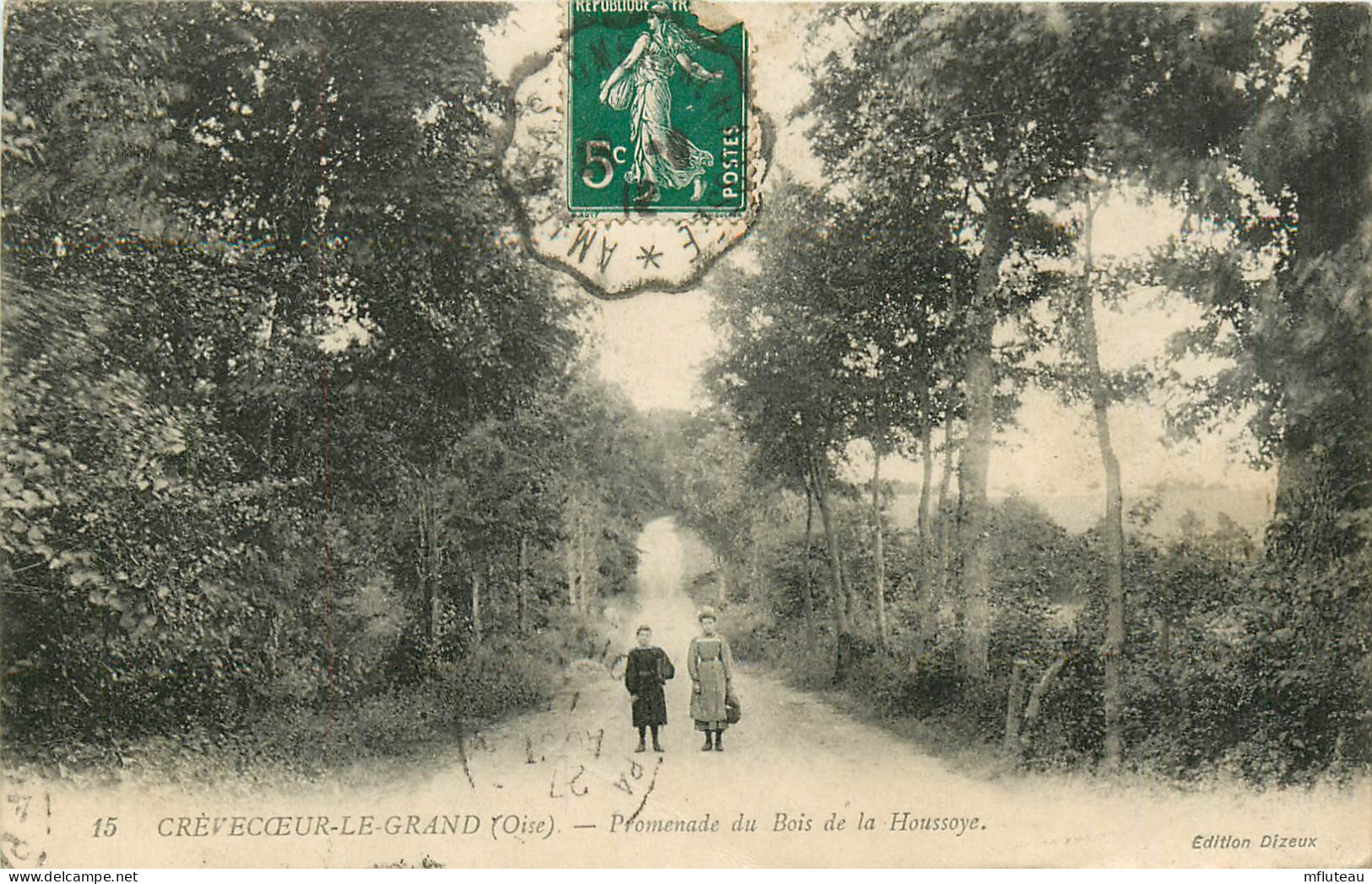 60* CREVECOEUR LE GRAND  Promenade Bois De La Houssaye     RL25,1301 - Crevecoeur Le Grand