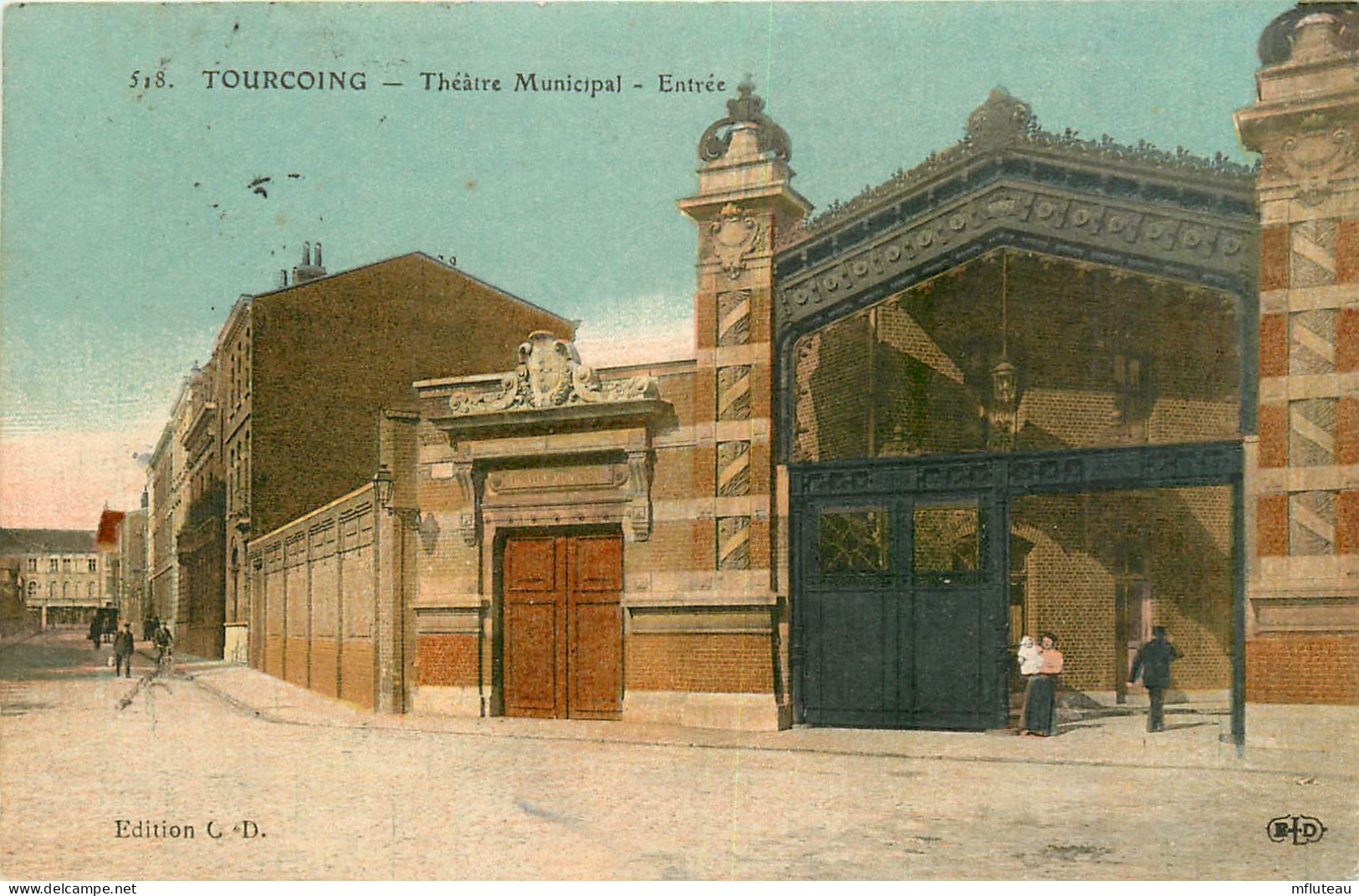 59* TOURCOING   Theatre Municipal    RL25,1218 - Tourcoing