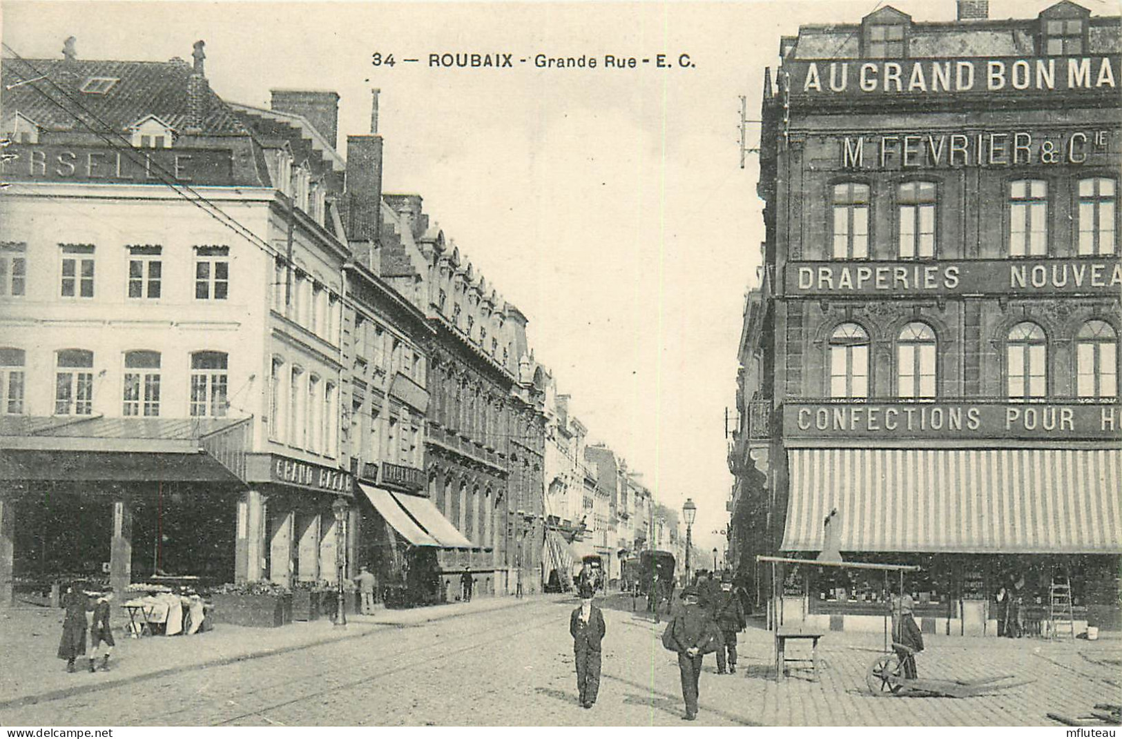 59* ROUBAIX    Grande Rue    RL25,1211 - Roubaix