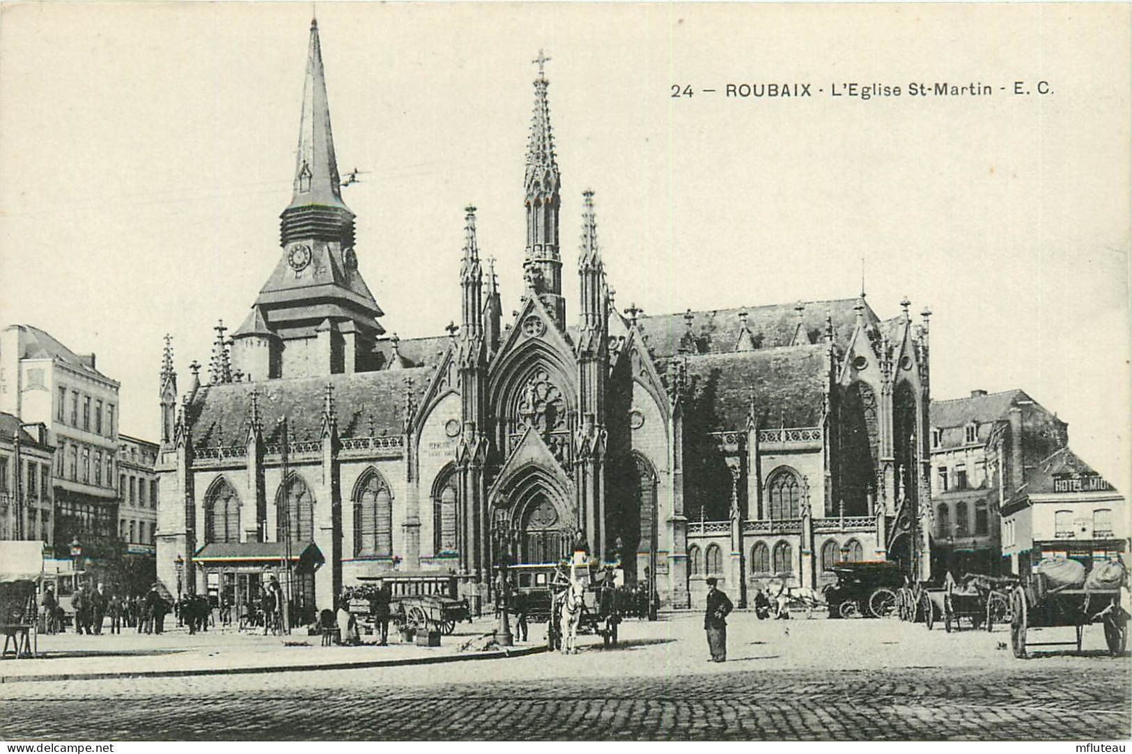 59* ROUBAIX    Eglise St Martin    RL25,1206 - Roubaix