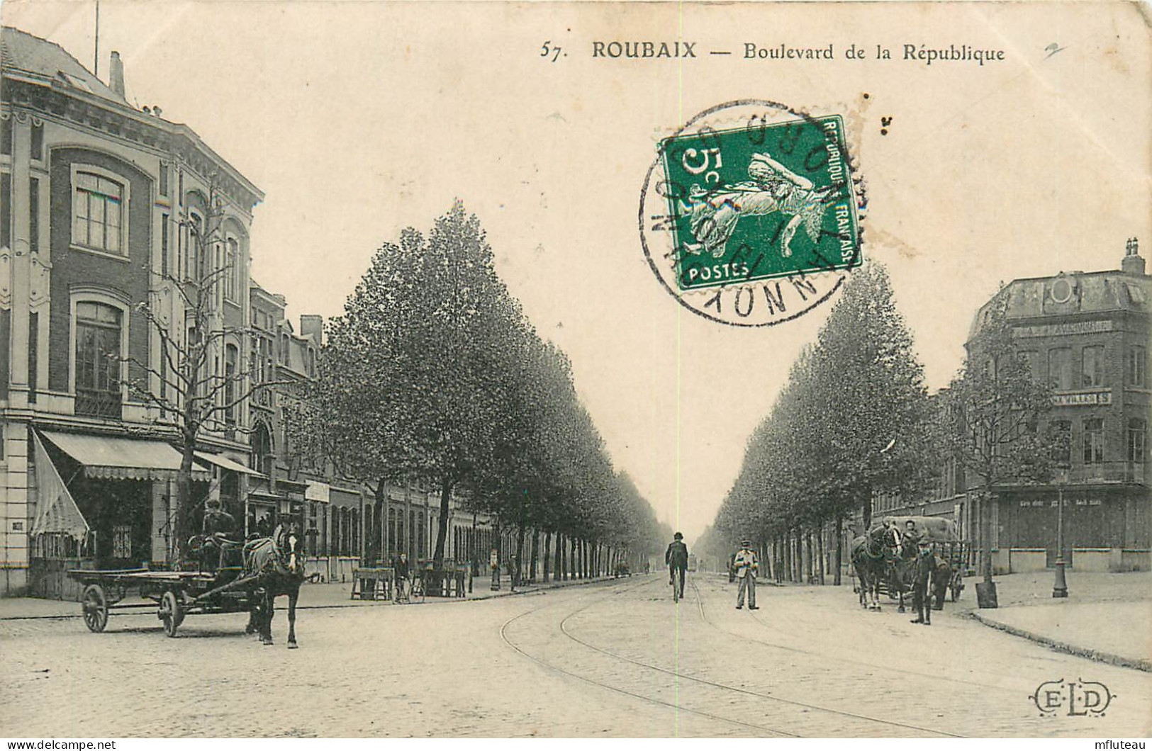 59* ROUBAIX  Bd De La Republique    RL25,1201 - Roubaix