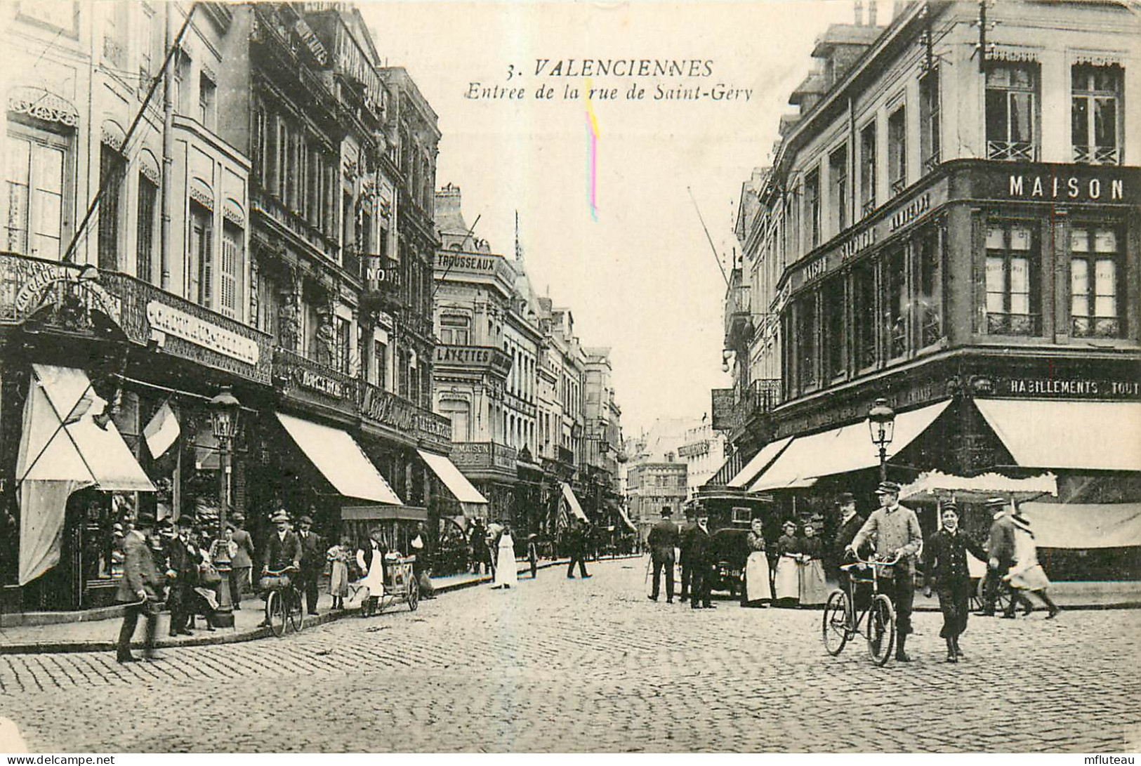 59* VALENCIENNES  Entree De La Rue St Gery   RL25,1176 - Valenciennes