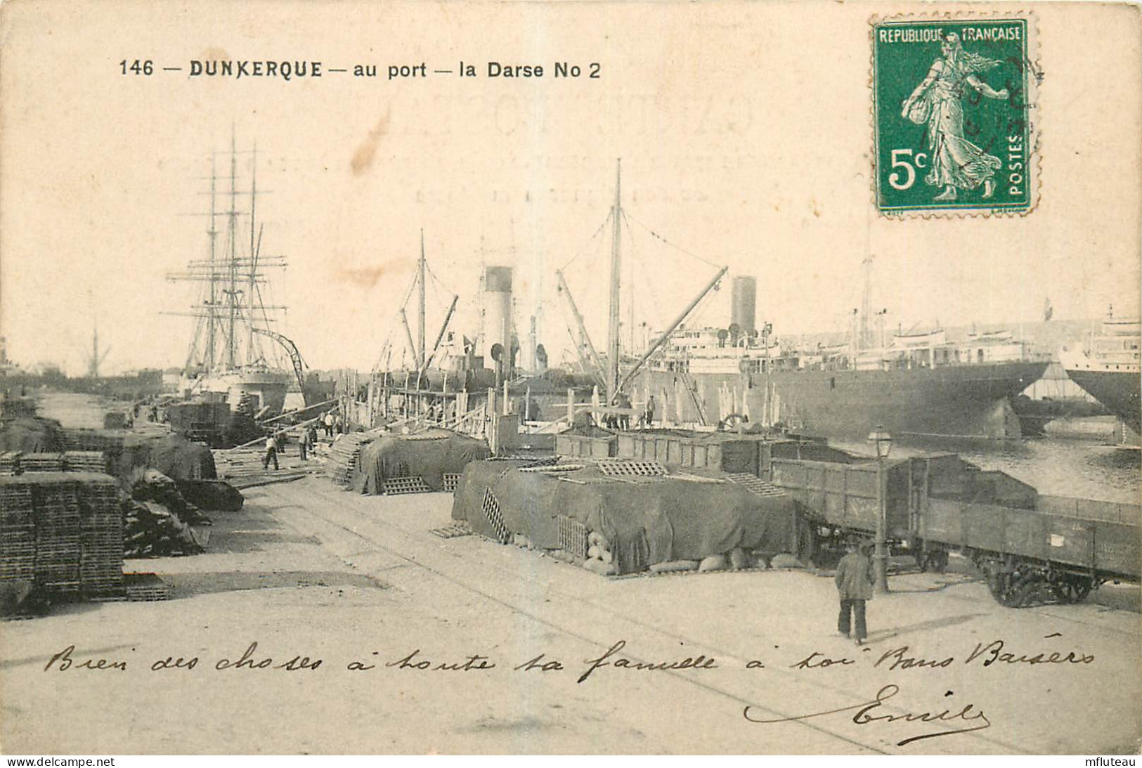 59* DUNKERQUE    Le Port – Darse N°2  RL25,1158 - Dunkerque