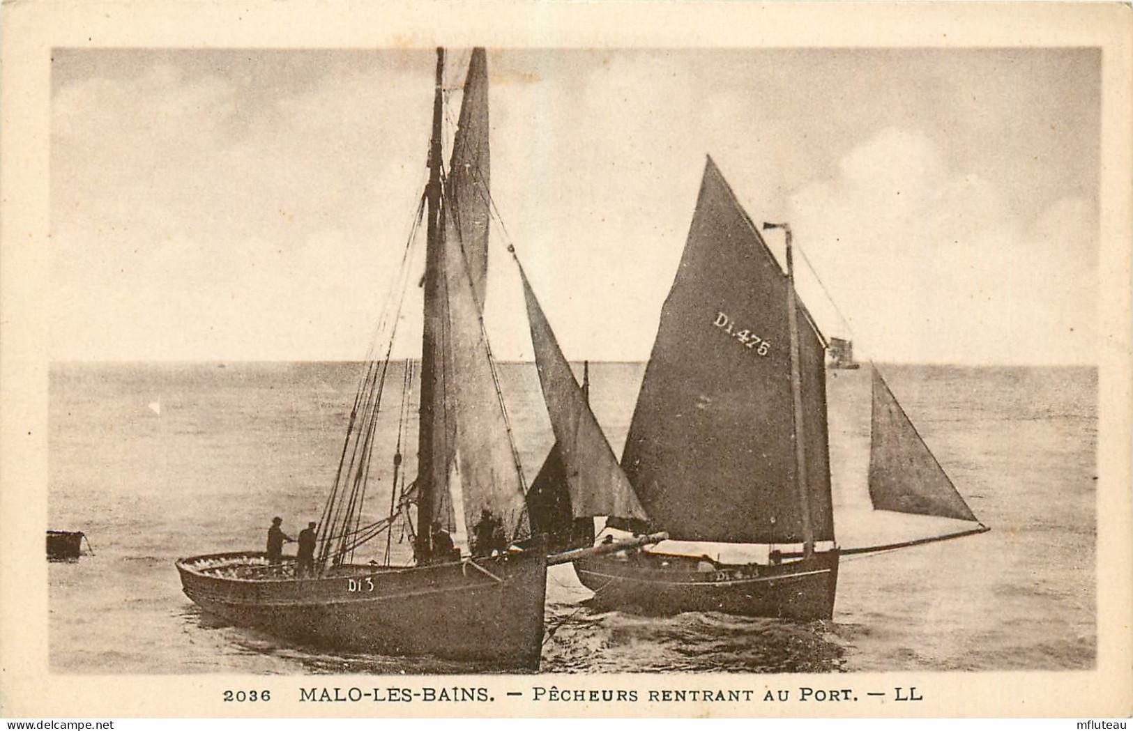 59* MALO LES BAINS  Pecheurs Rentrant Au Port   RL25,1148 - Malo Les Bains