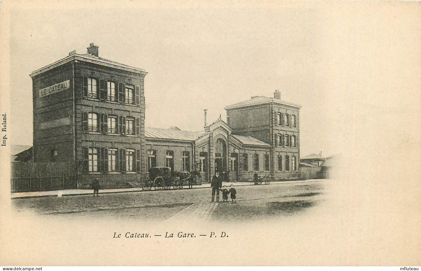 59* LE CATEAU  La Gare       RL25,1116 - Le Cateau
