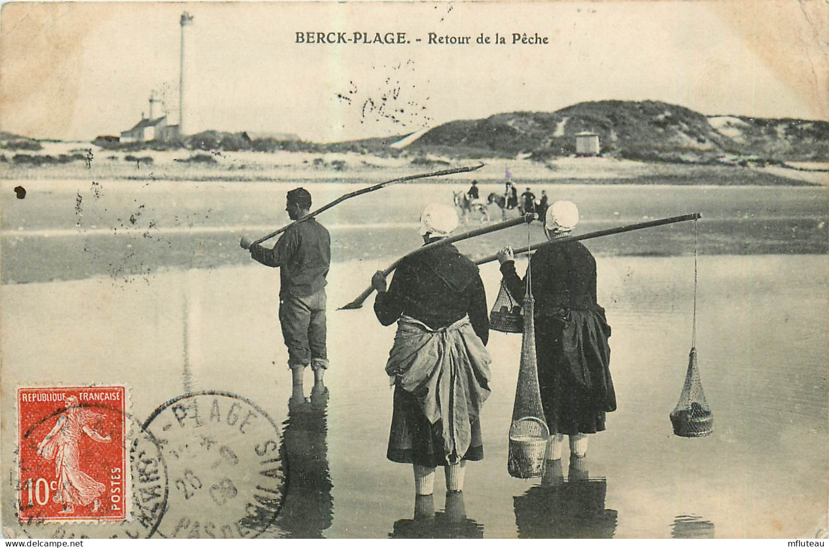 62* BERCK PLAGE   Retour De La Peche    RL25,2100 - Fischerei