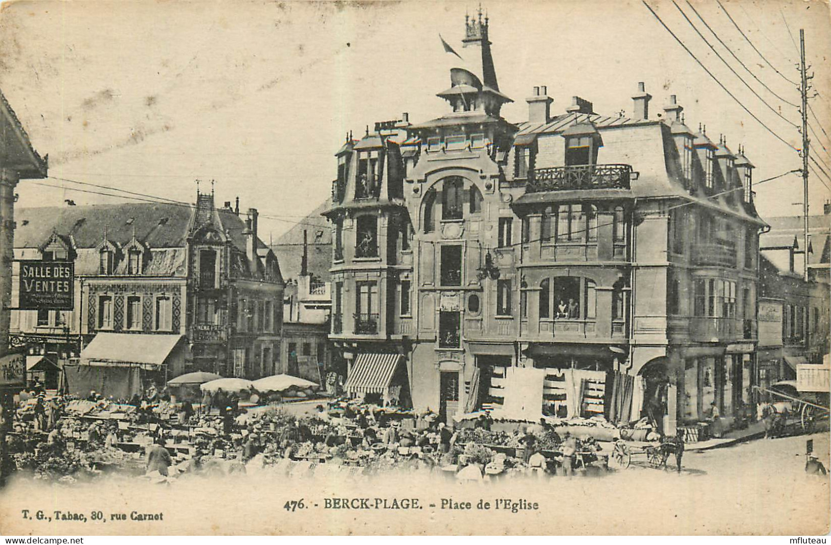 62* BERCK PLAGE     Place De L  Eglise  RL25,2110 - Berck