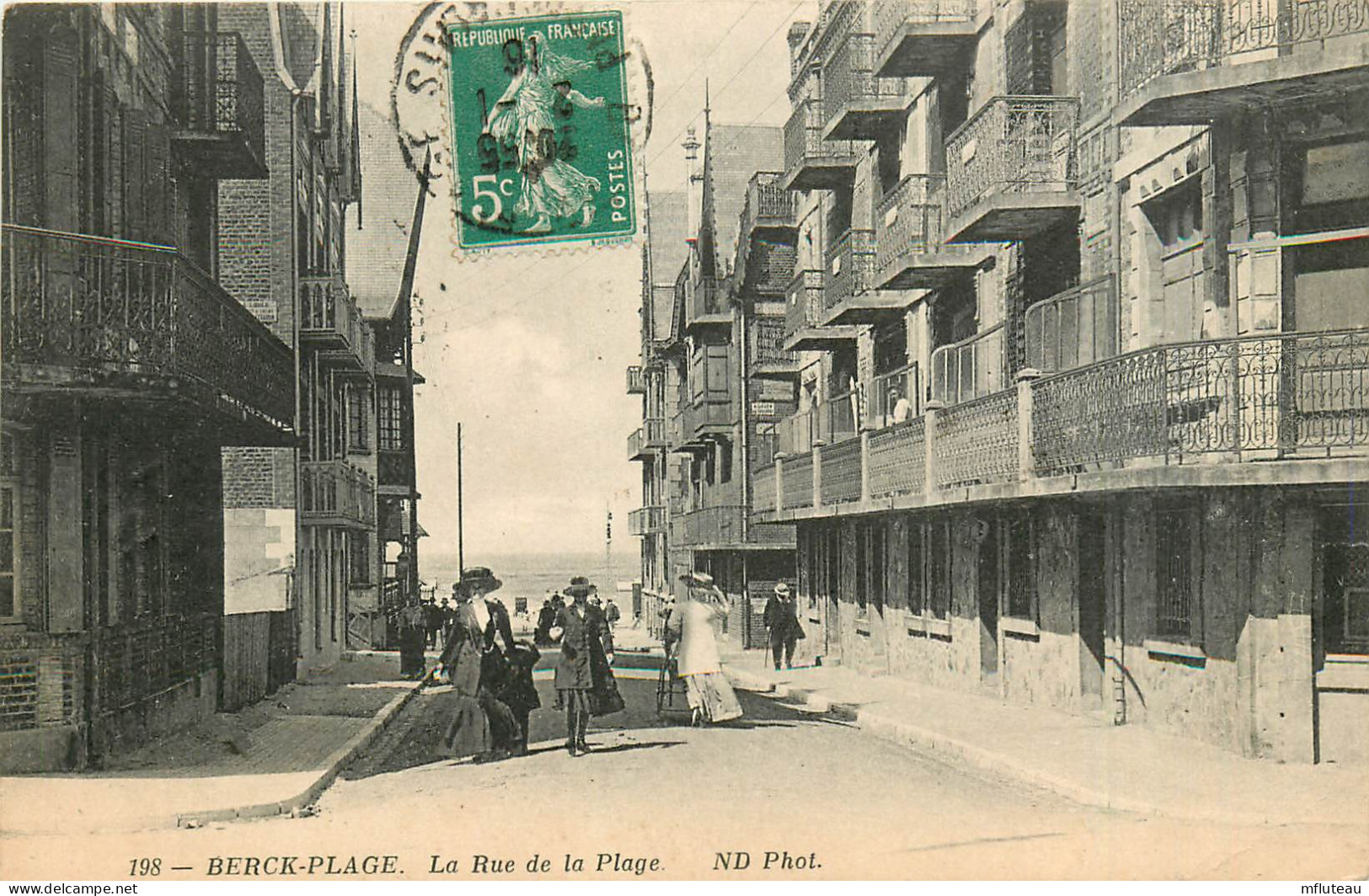 62* BERCK PLAGE   Rue De La Plage    RL25,2085 - Berck