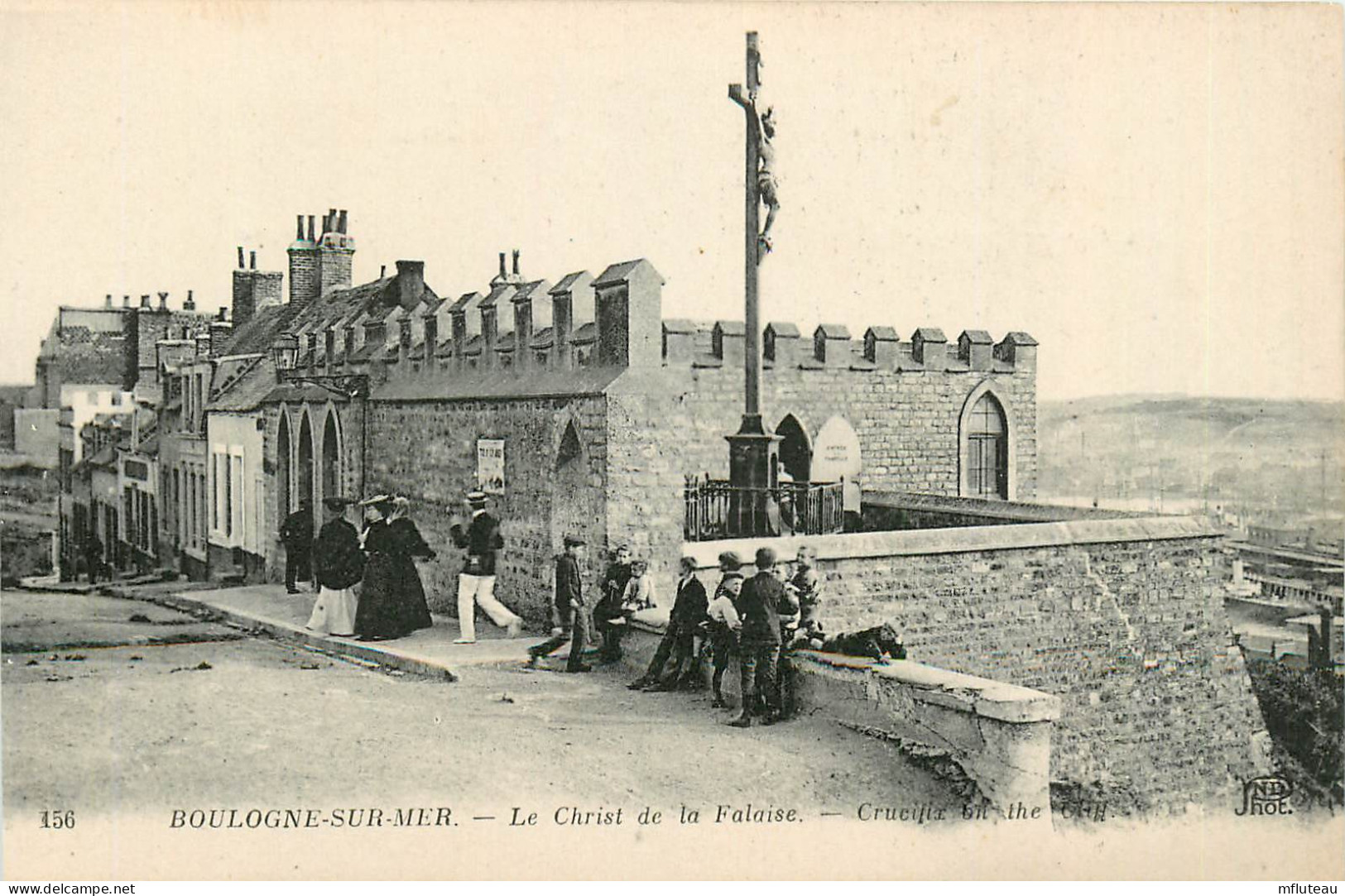 62* BOULOGNE S/MER   Le Christ De La Falaise RL25,2048 - Boulogne Sur Mer