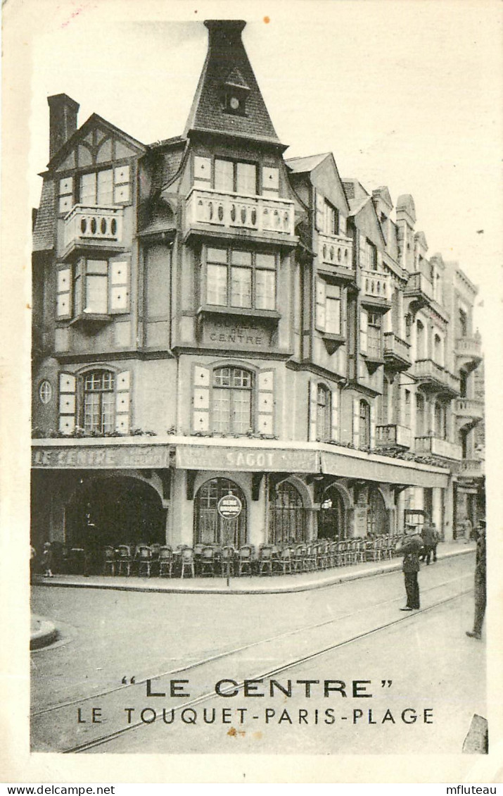 62* LE TOUQUET PARIS PLAGE « le Centre » CPSM  (format 9x14cm)    RL25,1985 - Le Touquet