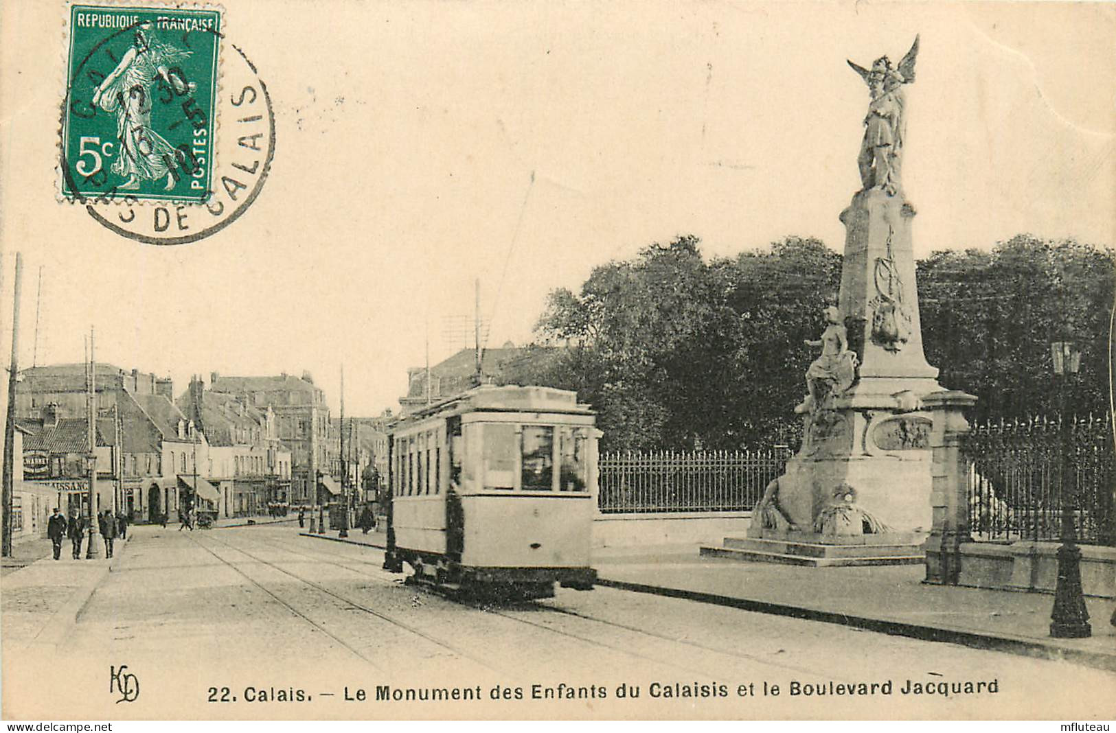 62* CALAIS   Monument Des Enfants De Calais    RL25,1967 - Calais