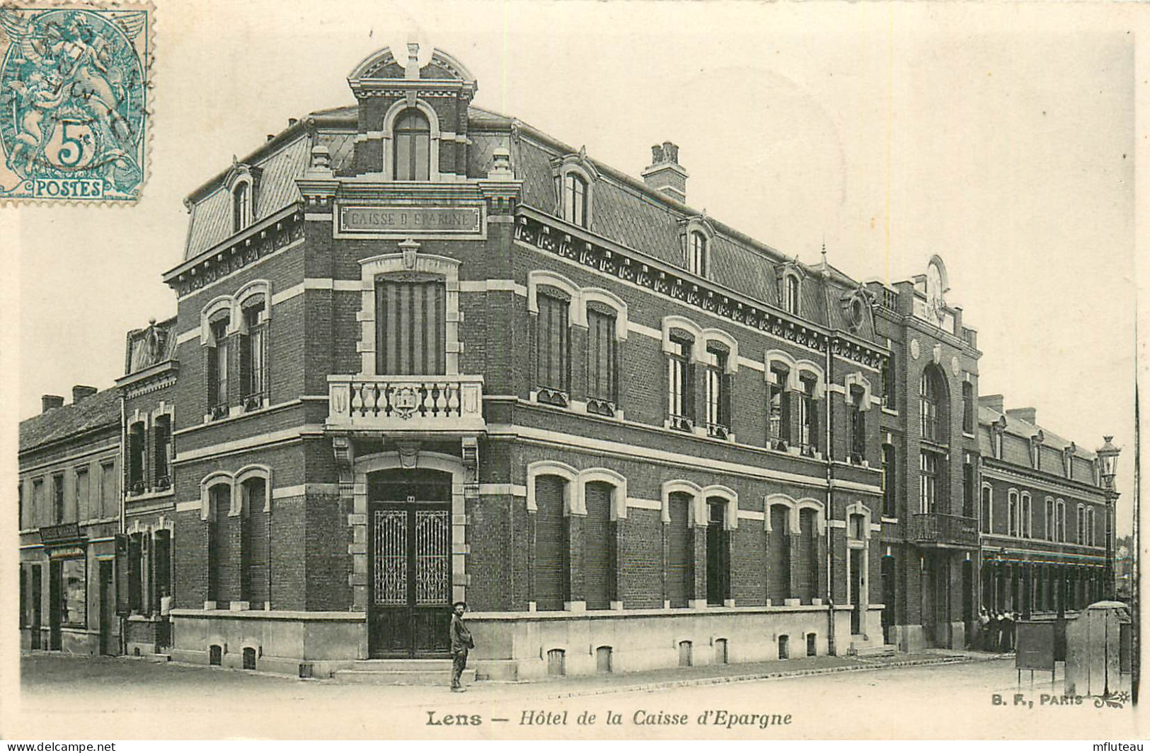62* LENS   Hotel De La Caisse D Epargne     RL25,1960 - Lens
