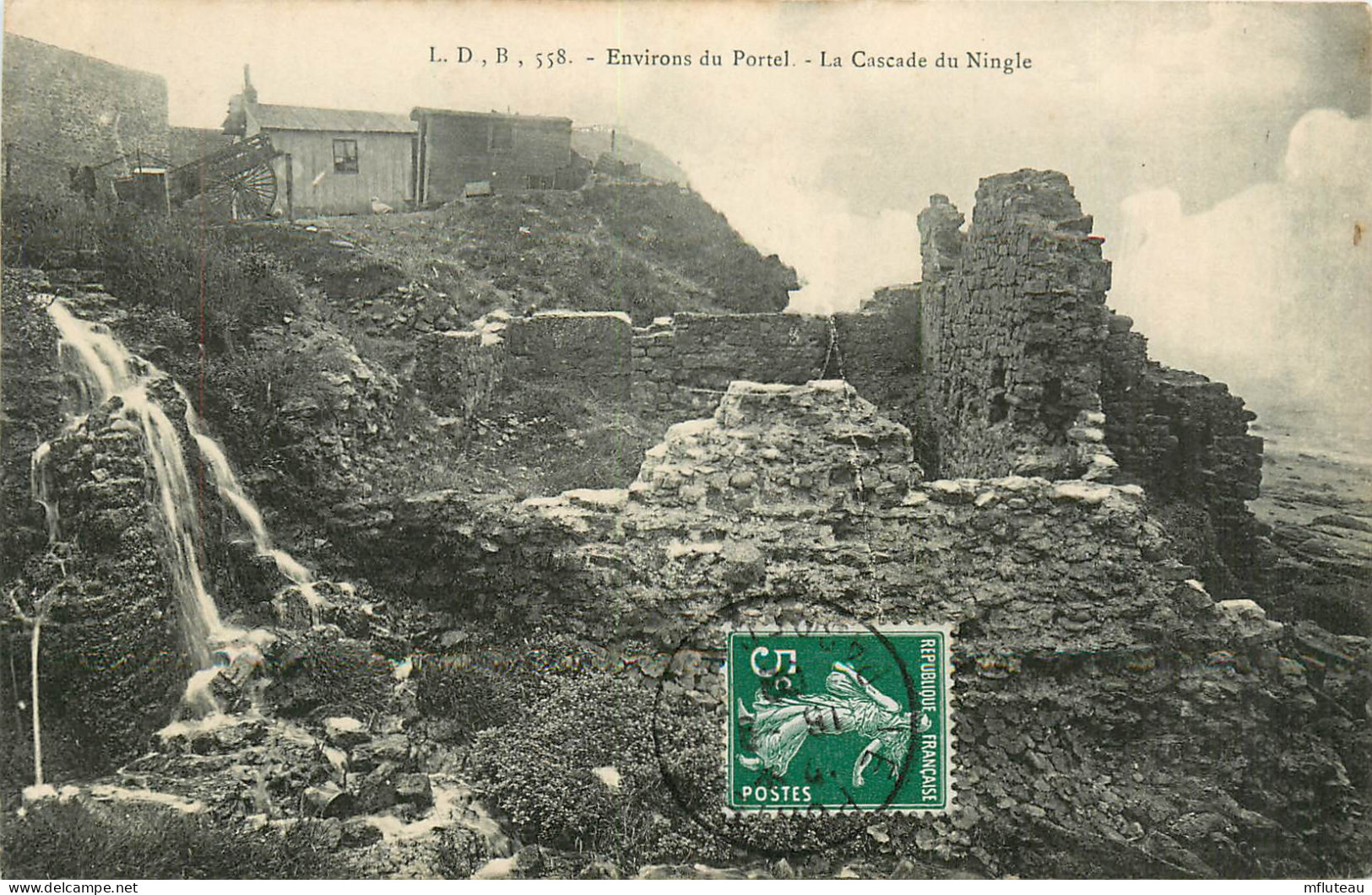 62* LE PORTEL Cascade Du Ningle    RL25,1941 - Le Portel