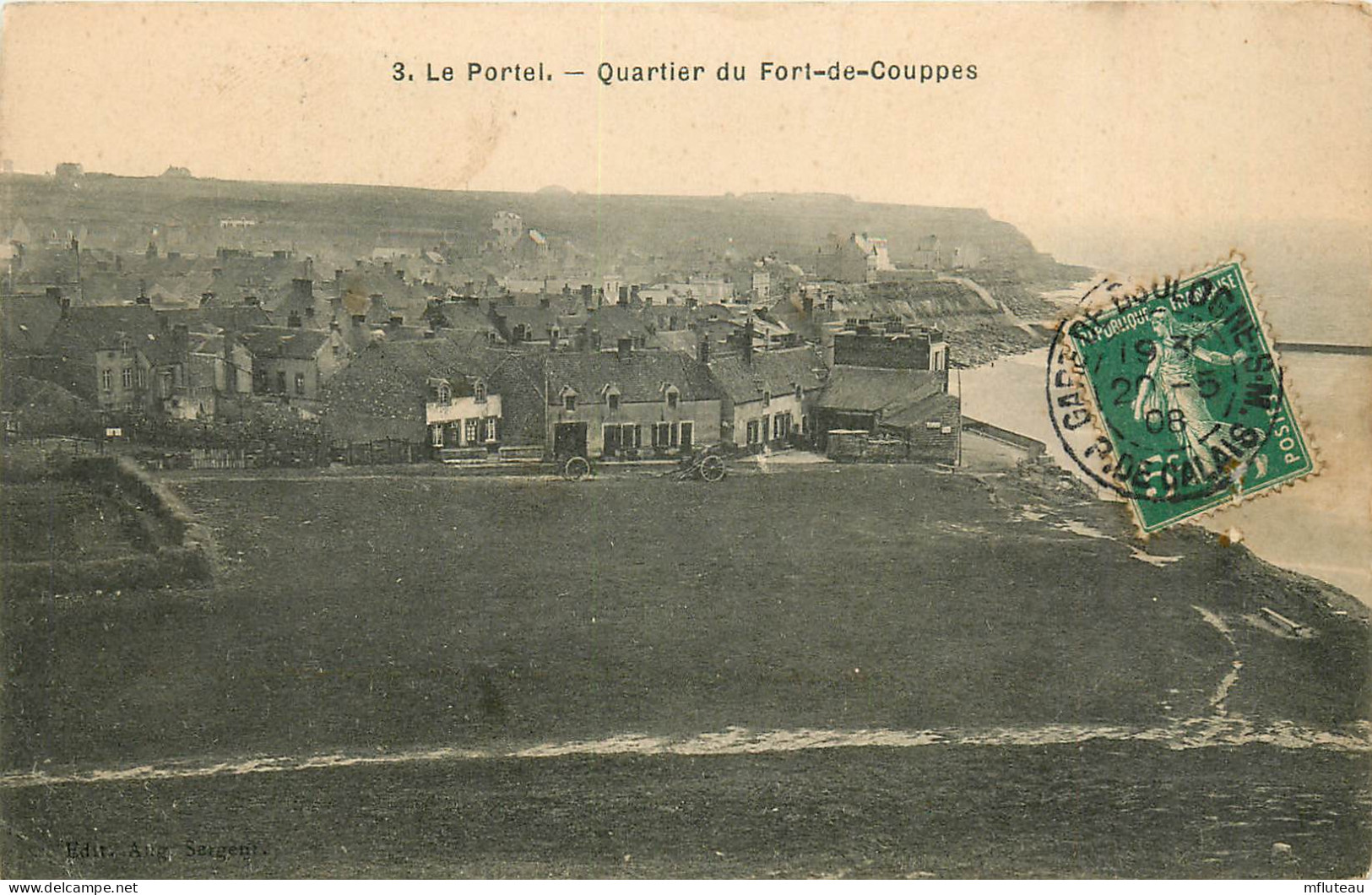 62* LE PORTEL Quartier Du Fort De Couppes    RL25,1939 - Le Portel