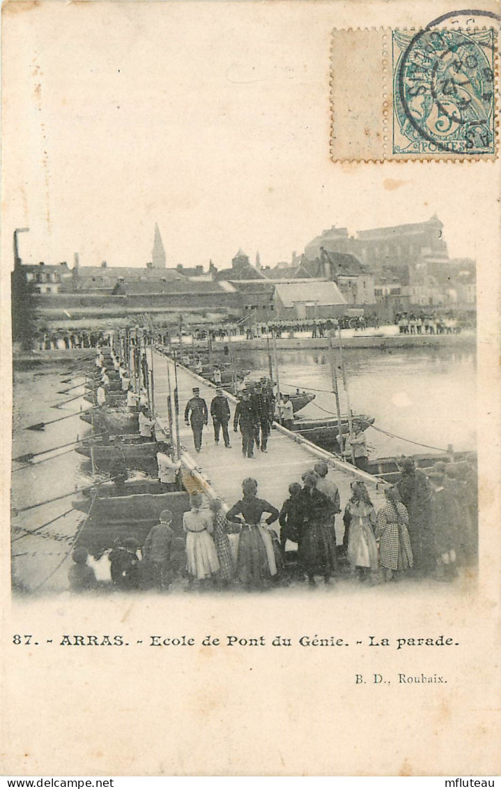 62* ARRAS  Ecole De Ponts Du Genie – La, Parade   RL25,1920 - Manöver