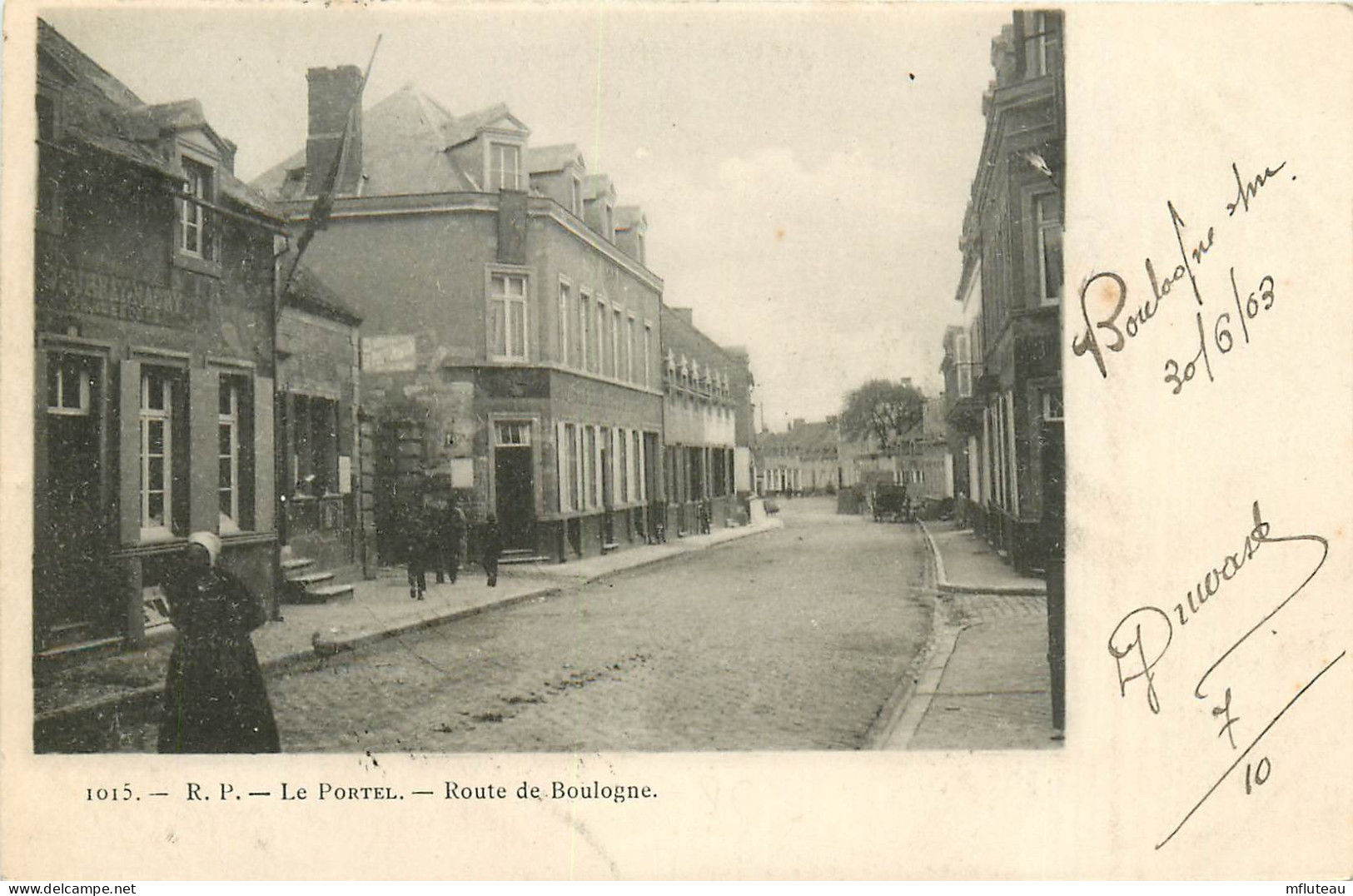 62* LE PORTEL Route De Boulogne     RL25,1933 - Le Portel