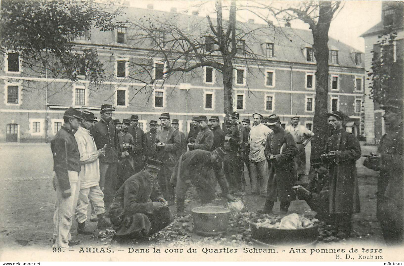 62* ARRAS   Quartier Schram – Aux Pommes De Terre   RL25,1917 - Kazerne