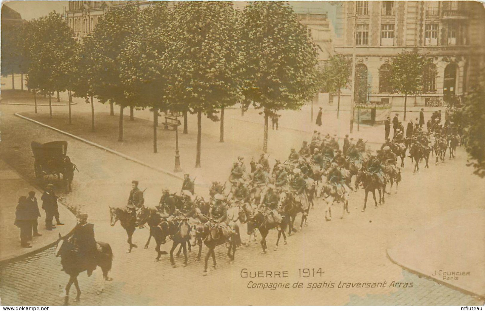 62* ARRAS    Compagnie De Spahis   RL25,1918 - Arras