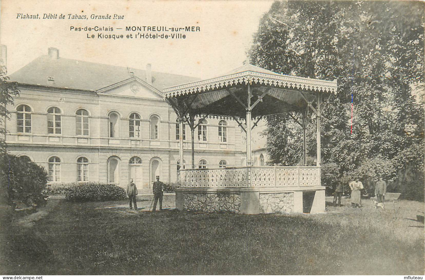 62* MONTREUIL S/MER   Kiosque – Hotel De Ville     RL25,1904 - Montreuil