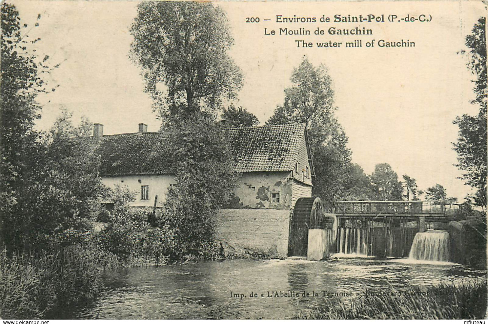 62* ST POL  Le Moulin De Cauchin      RL25,1851 - Saint Pol Sur Ternoise