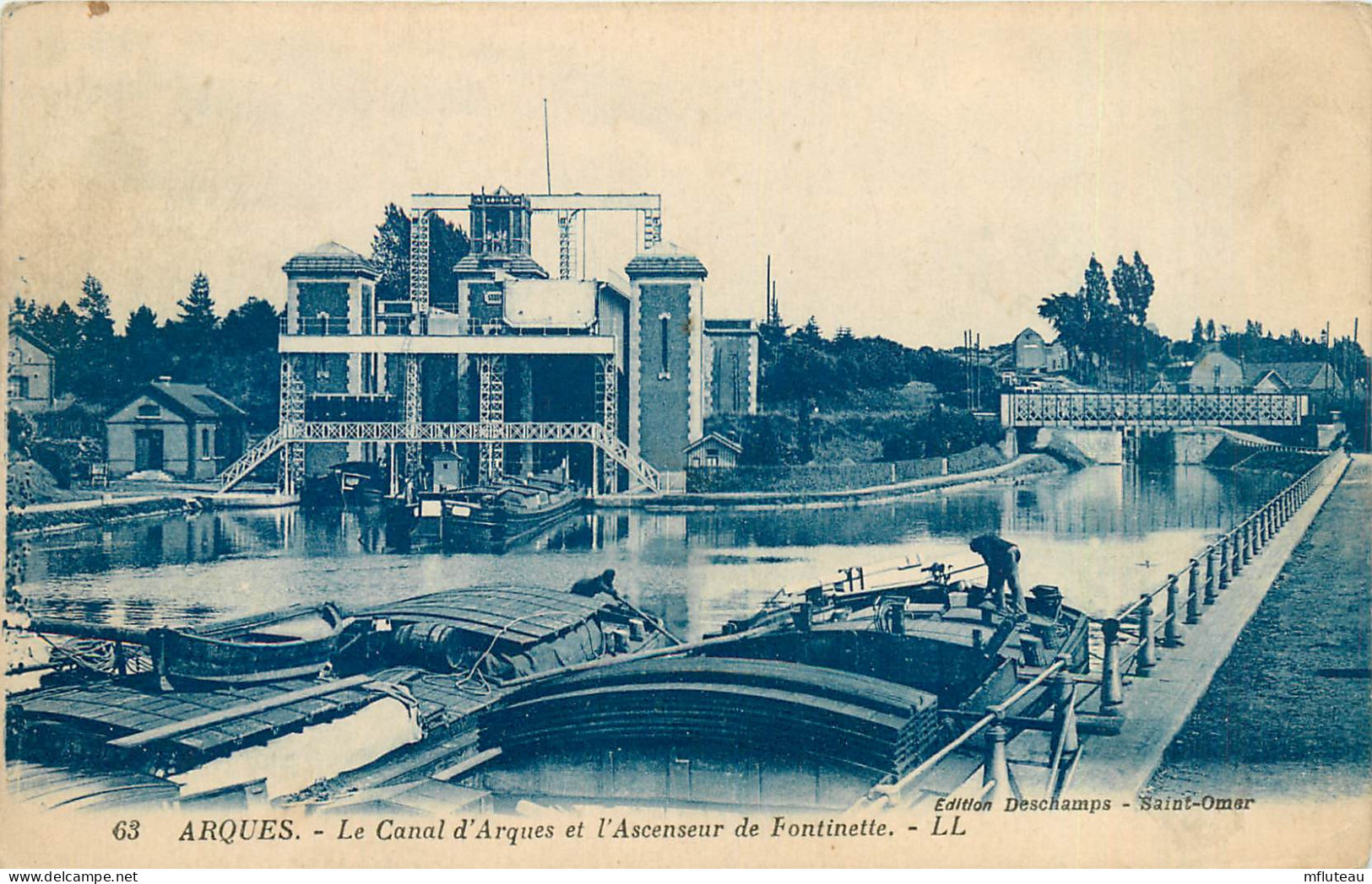 62* ARQUES  Canal – Ascenseur    RL25,1823 - Arques