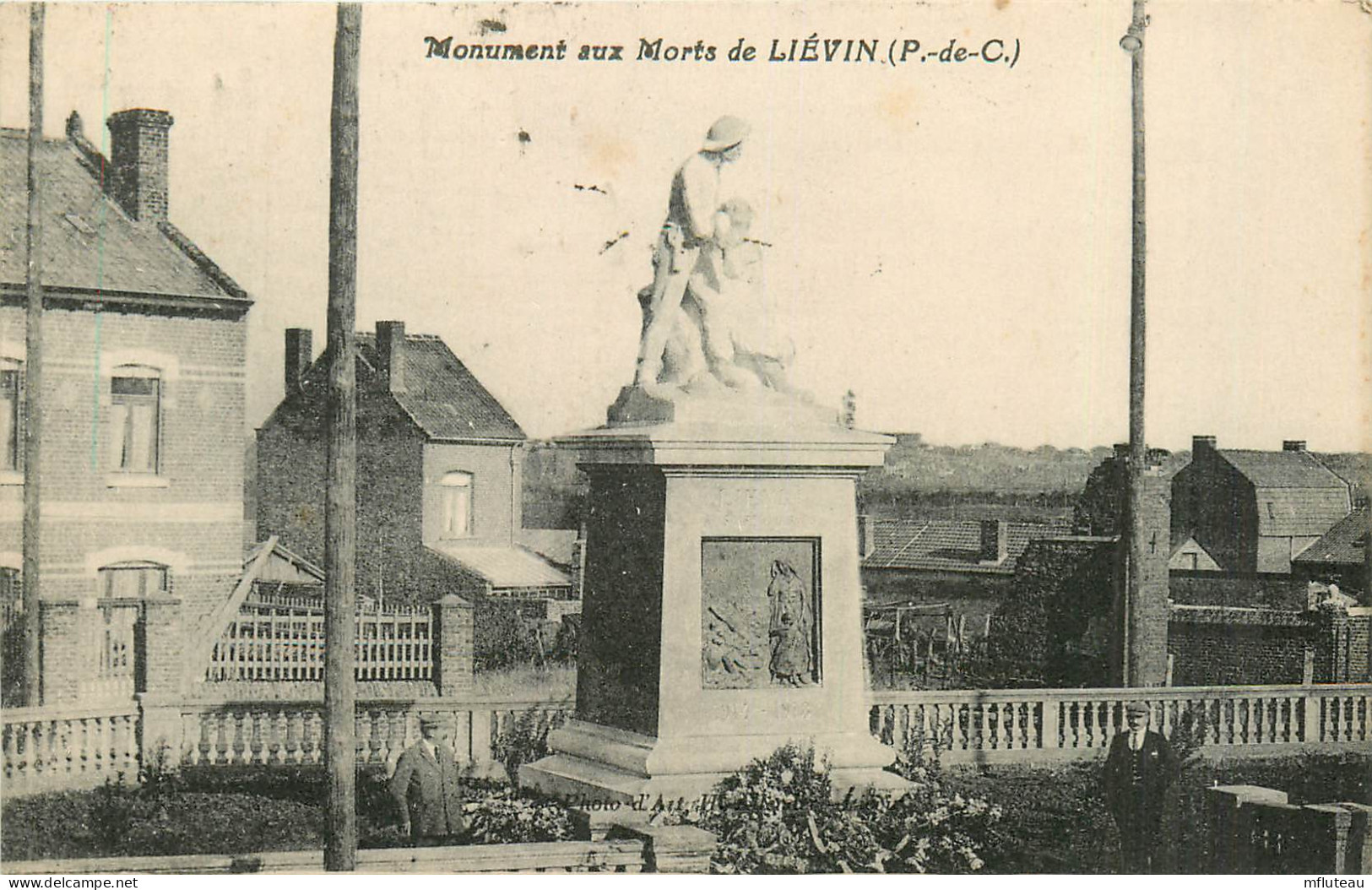 62* LIEVIN  Monument Aux Morts       RL25,1785 - Lievin