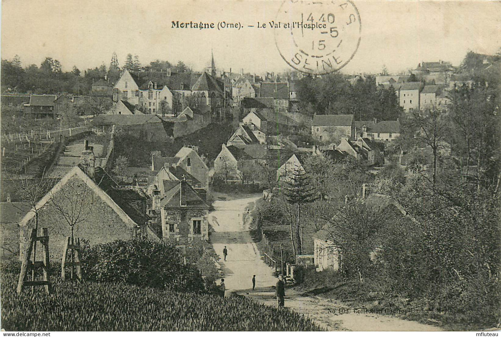 61* MORTAGNE   Le Val Et L Hospice  RL25,1761 - Mortagne Au Perche