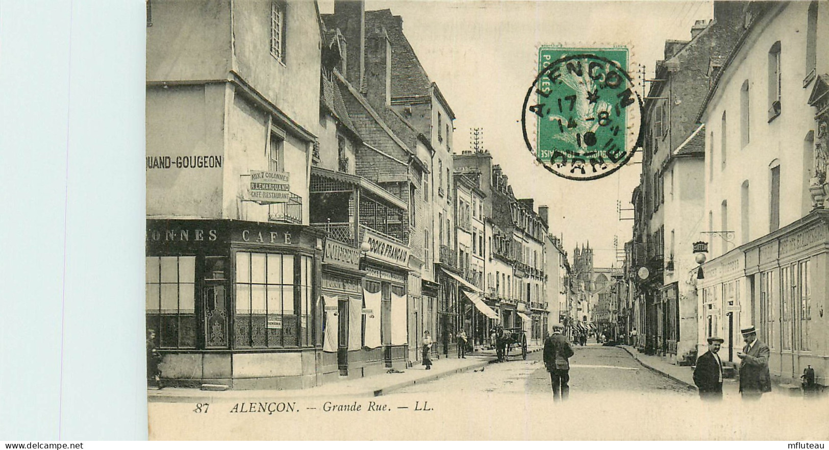 61* ALENCON  Grande Rue RL25,1763 - Alencon