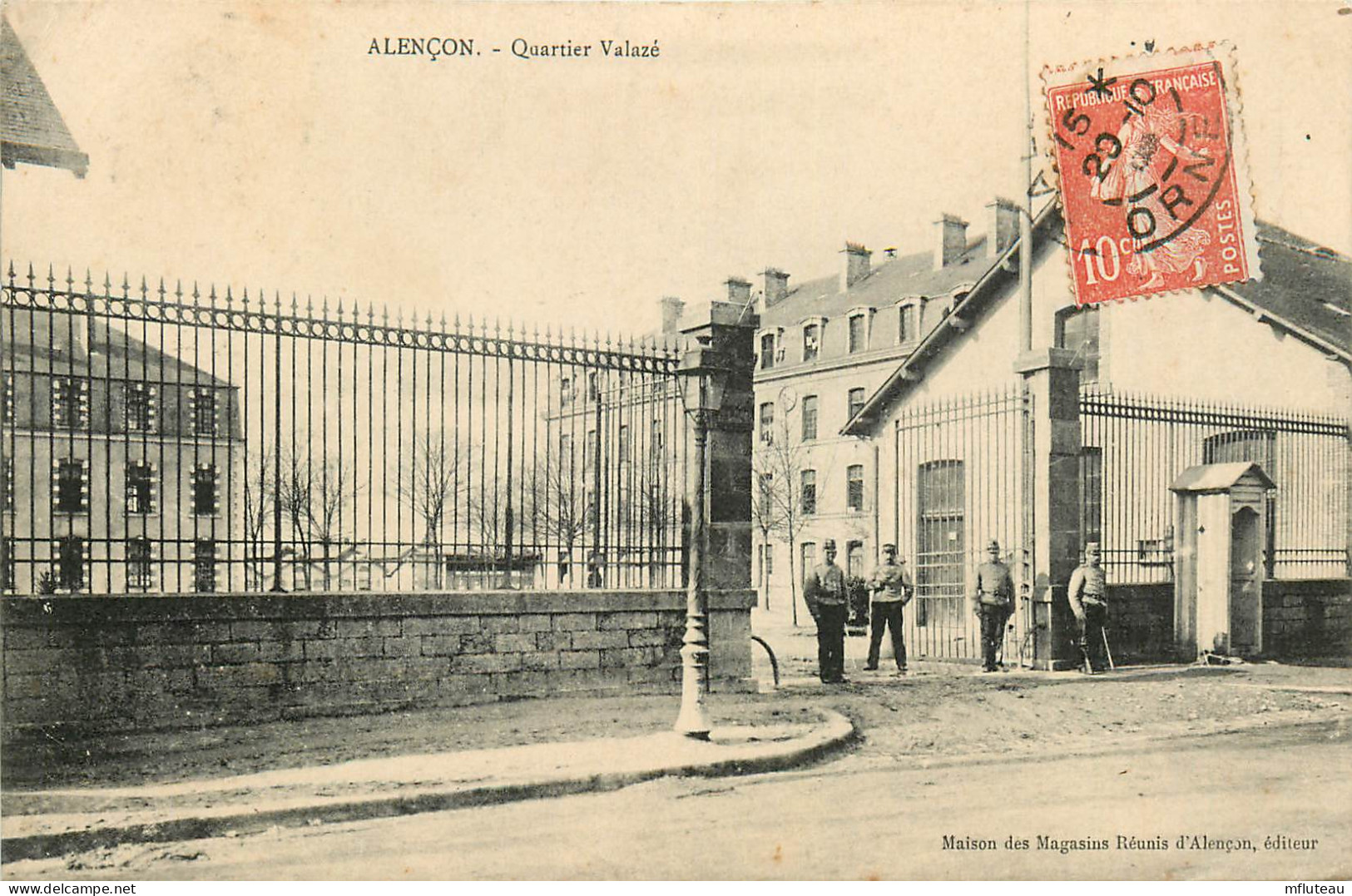 61* ALENCON  Quartier Valaze      RL25,1750 - Kasernen