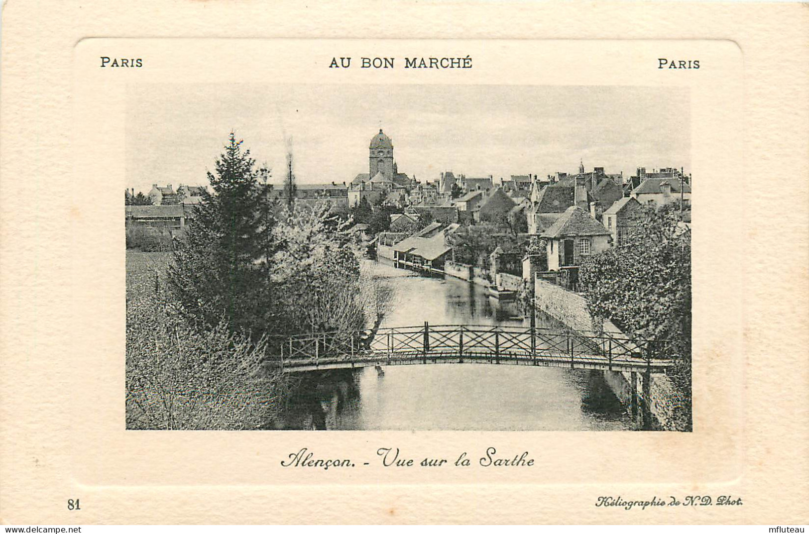 61* ALENCON    Vue Sur  La Sarthe   RL25,1742 - Alencon