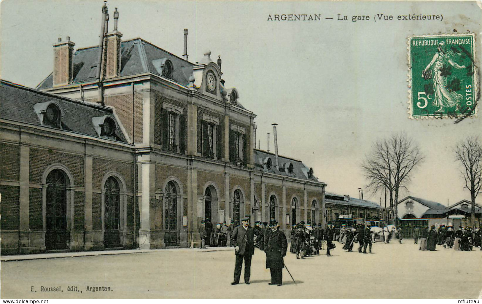 61* ARGENTAN  La Gare     RL25,1722 - Argentan