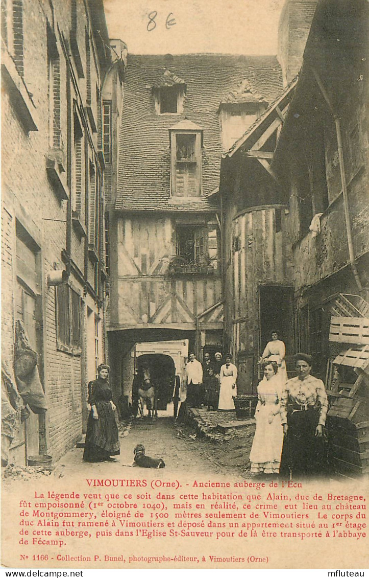61* VIMOUTIERS  Ancienne Auberge De L Ecu     RL25,1698 - Vimoutiers