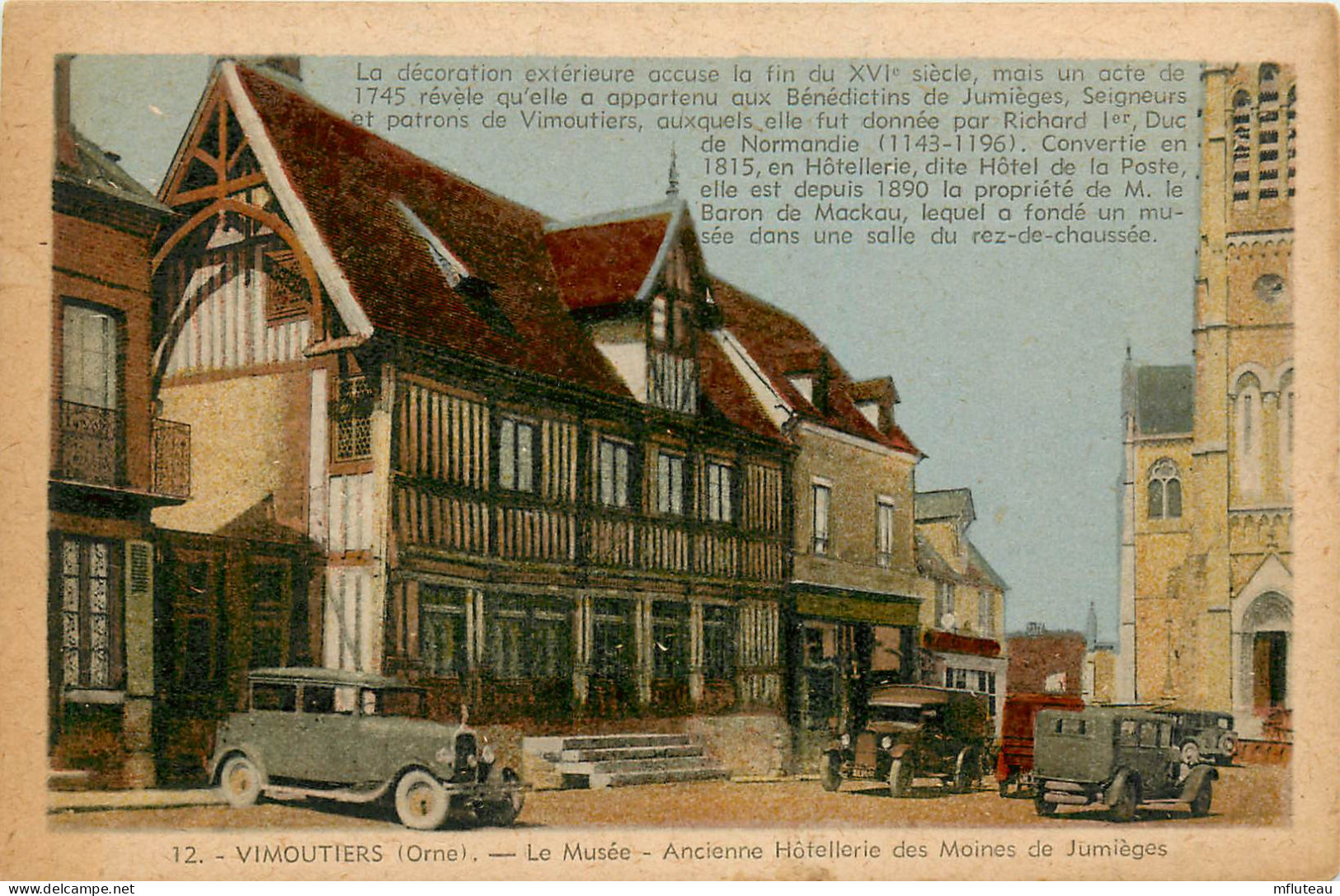 61* VIMOUTIERS   Le Musee    RL25,1693 - Vimoutiers
