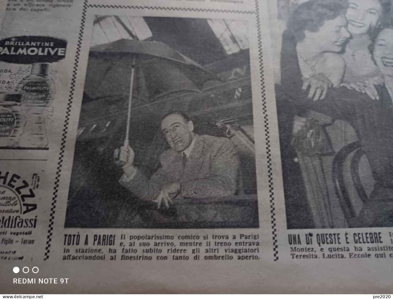 LA TRIBUNA ILLUSTRATA 1951 TOTO’ A PARIGI VAL DI SOLE TRENTINO - Sonstige & Ohne Zuordnung