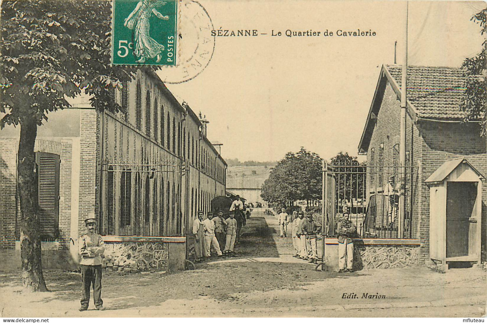 51* SEZANNE  Quartier De Cavalerie            RL37.0518 - Kasernen