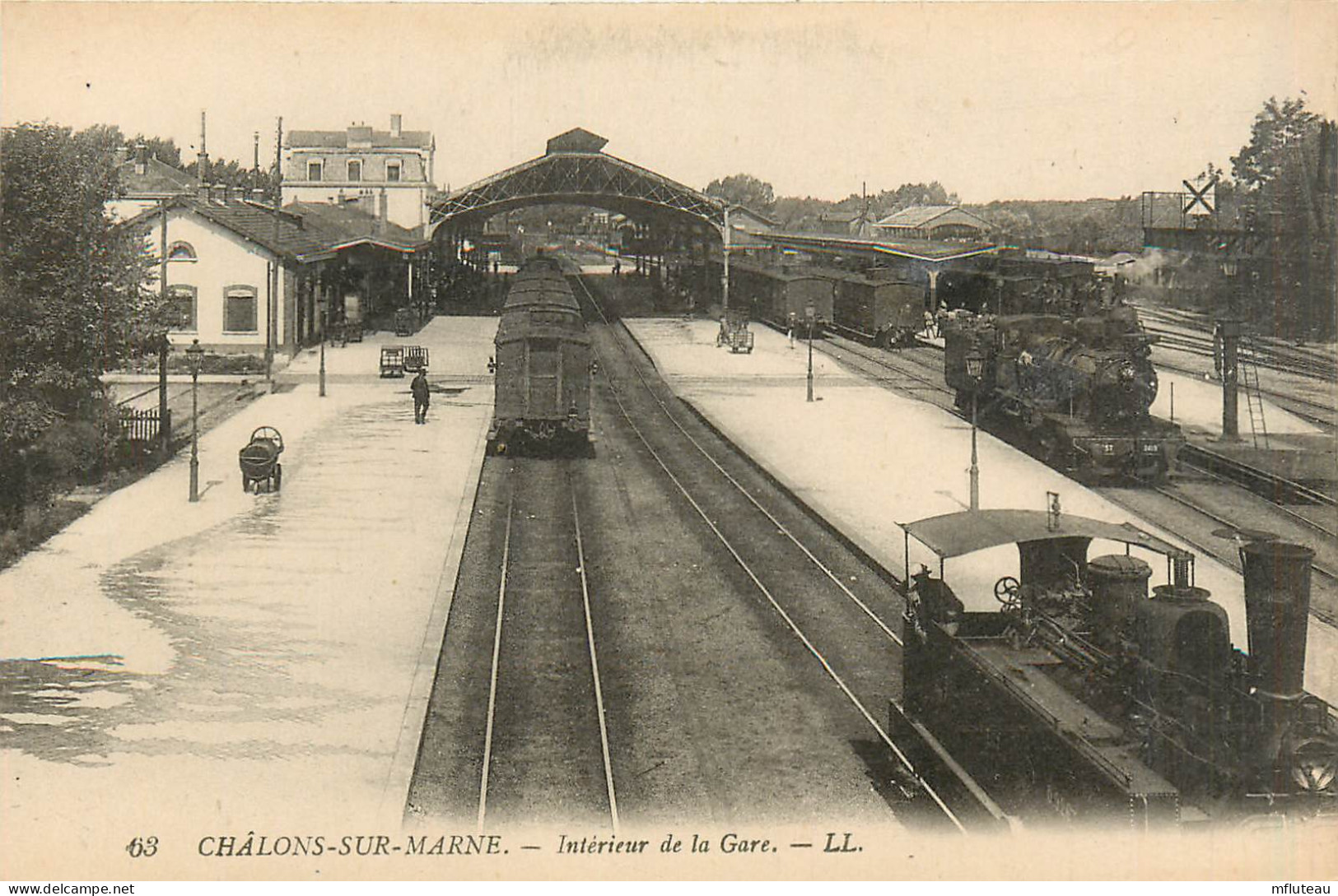 51* CHALONS S/MARNE  Interieur De La Gare           RL37.0513 - Châlons-sur-Marne