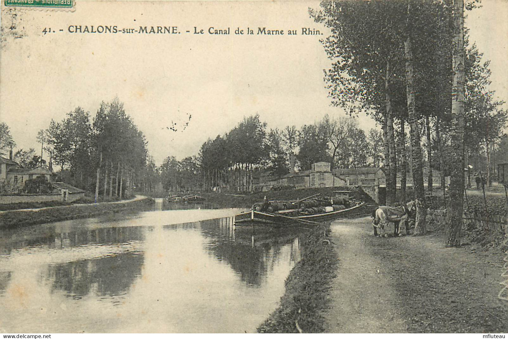 51* CHALONS S/MARNE  Canal De La Marne Au Rhin           RL37.0459 - Châlons-sur-Marne