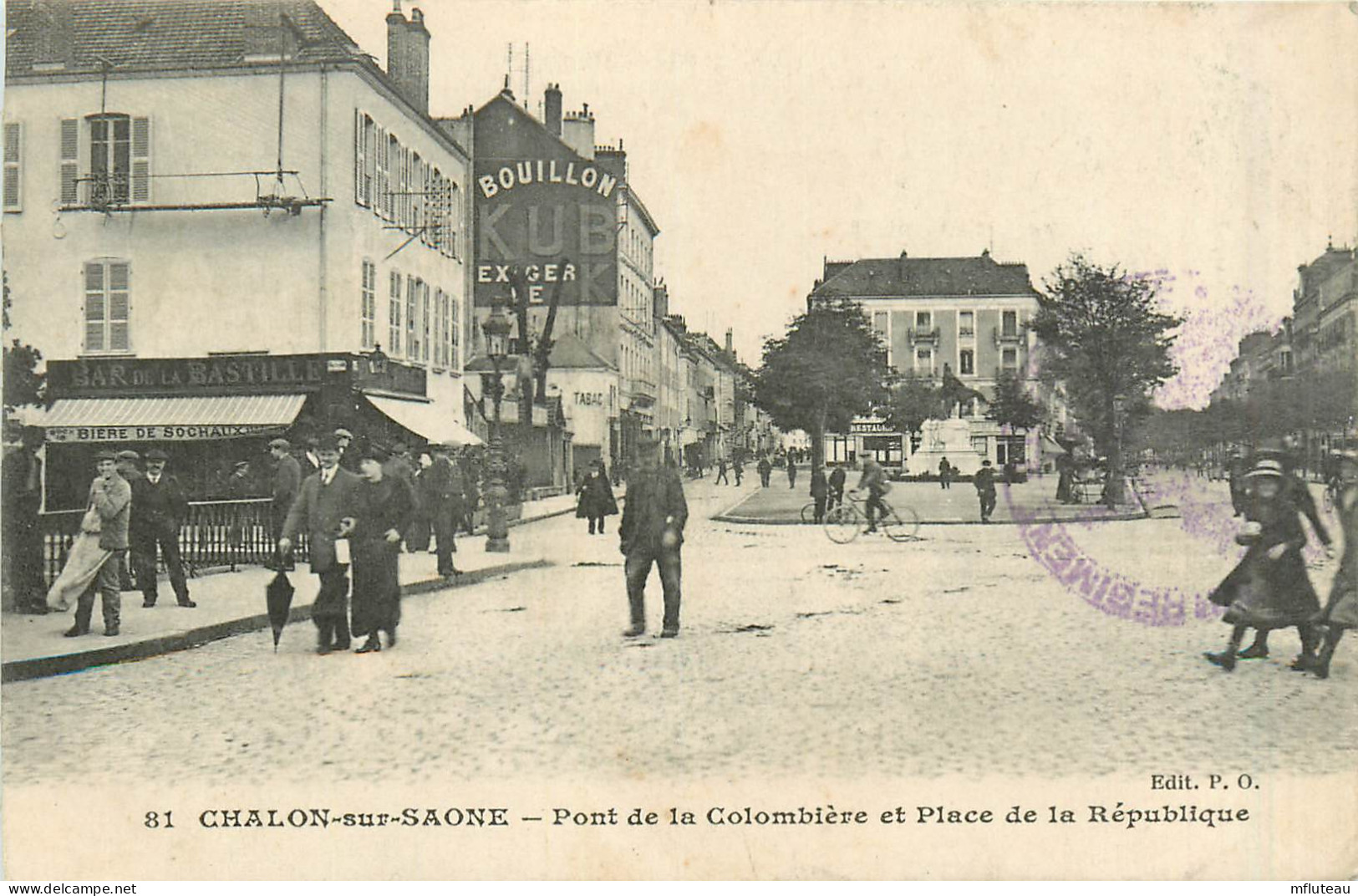 71* CHALON S/SAONE  Place De La Republique         RL37.0445 - Chalon Sur Saone