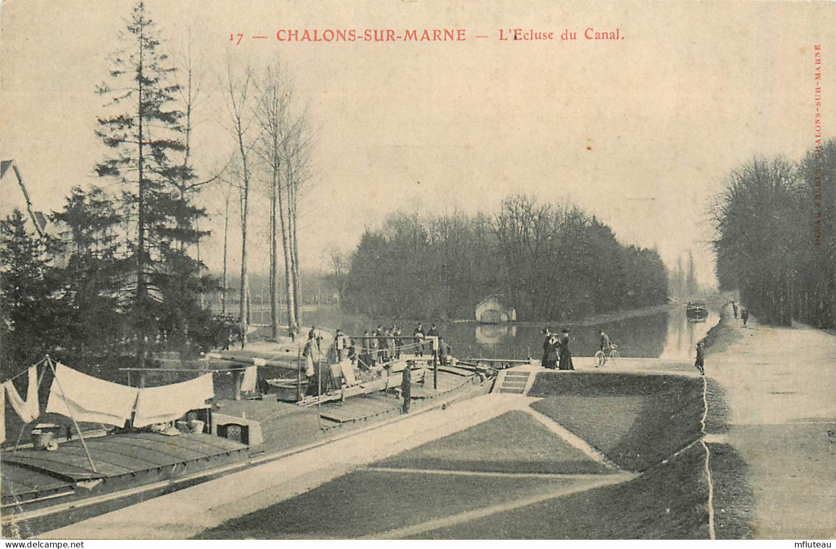 51* CHALONS S/MARNE  Ecluse Du Canal           RL37.0427 - Châlons-sur-Marne