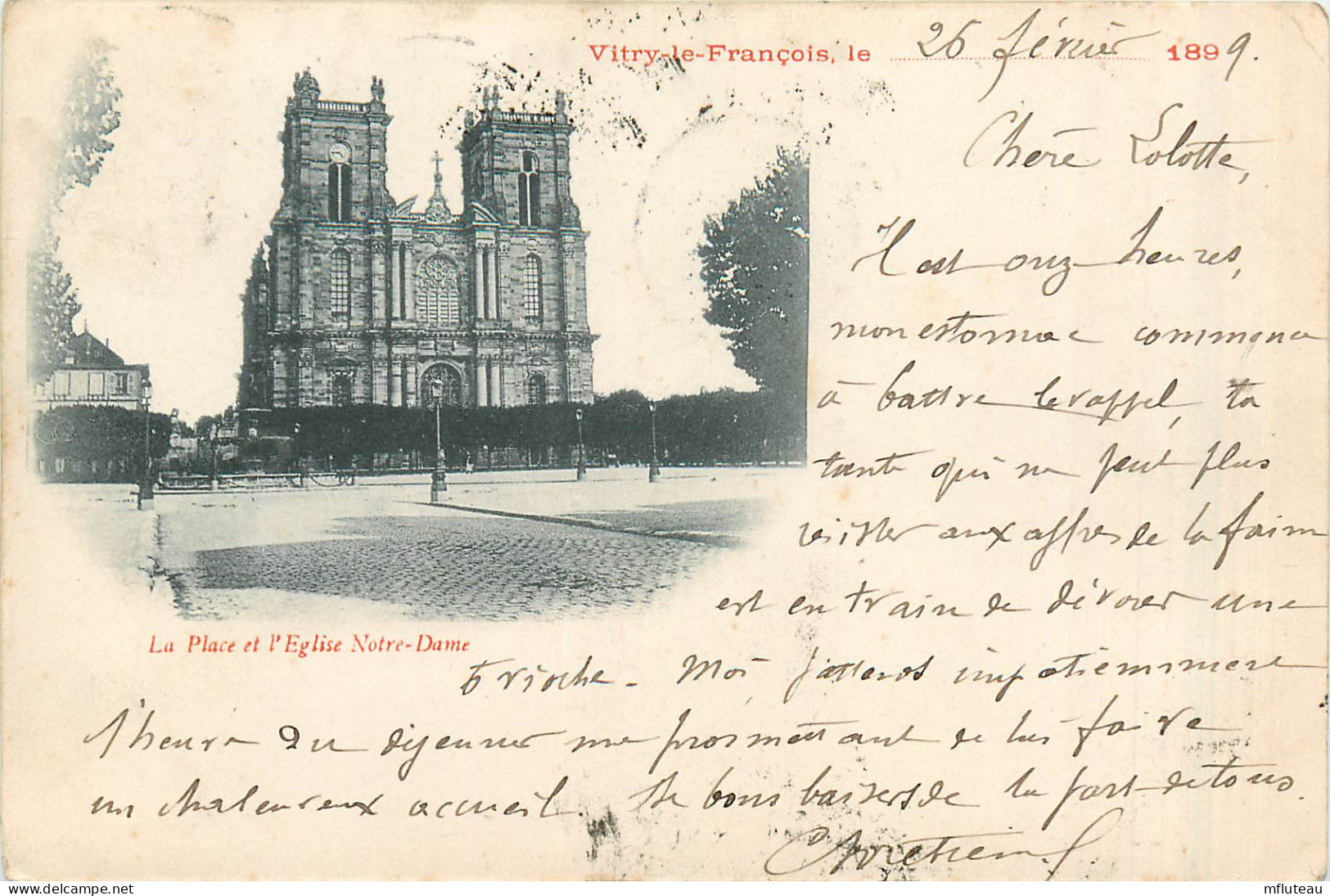 51* VITRY LE FRANCOIS  Place Et Eglise          RL37.0420 - Vitry-le-François
