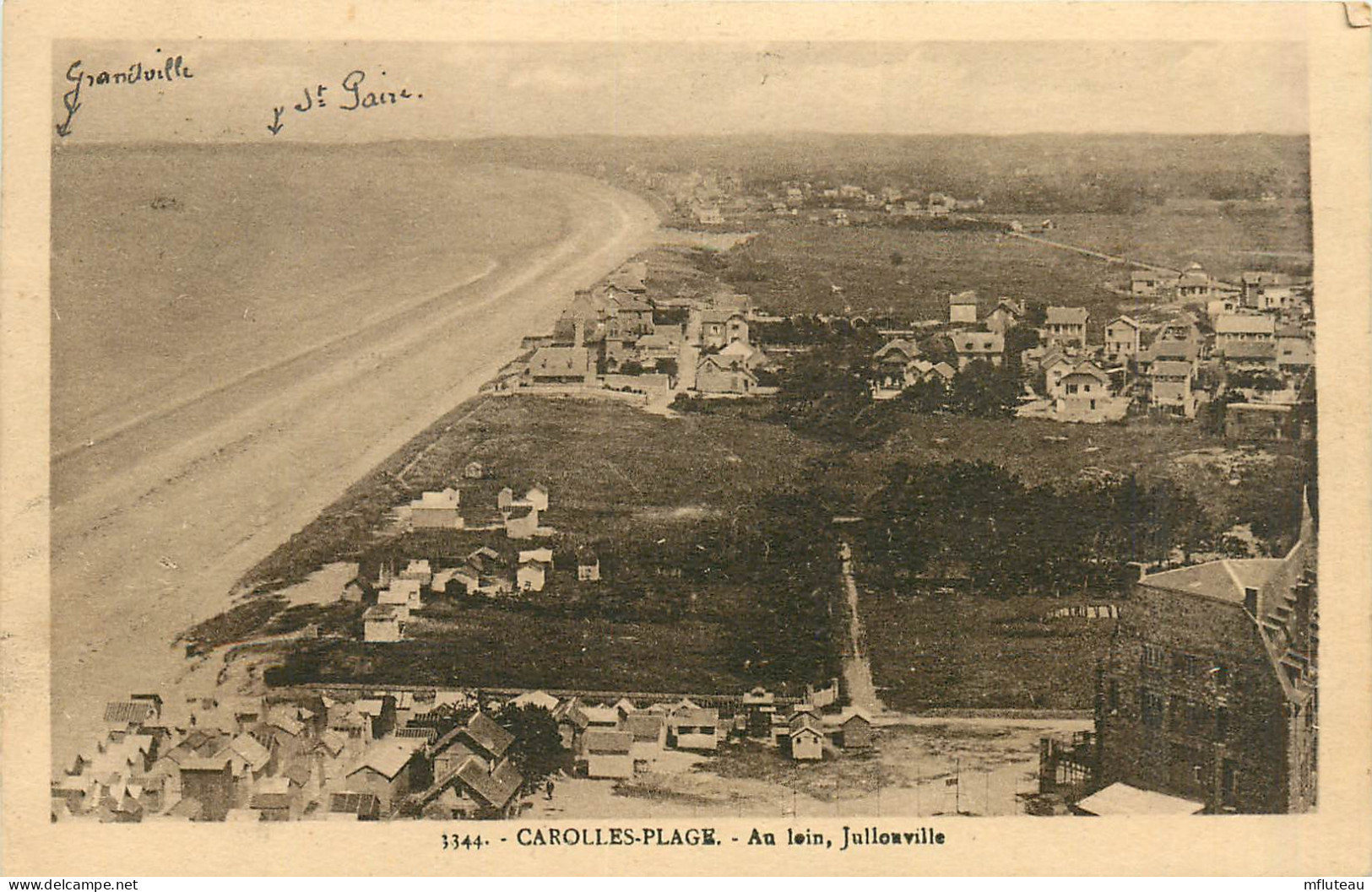 50* CAROLLES PLAGE Vue Generale      RL37.0400 - Autres & Non Classés