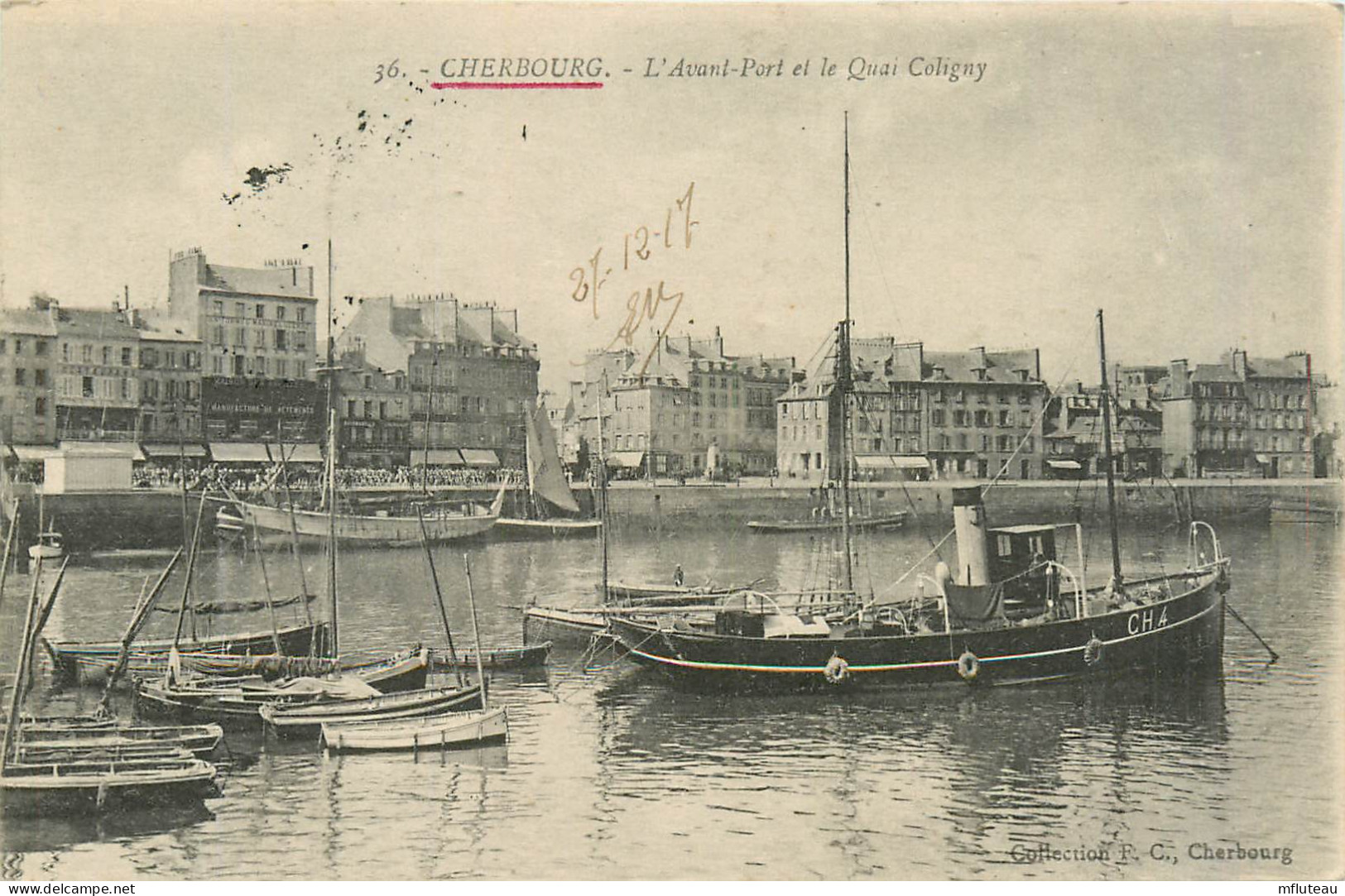 50* CHERBOURG  Avant Port – Quai De Caligny           RL37.0376 - Cherbourg