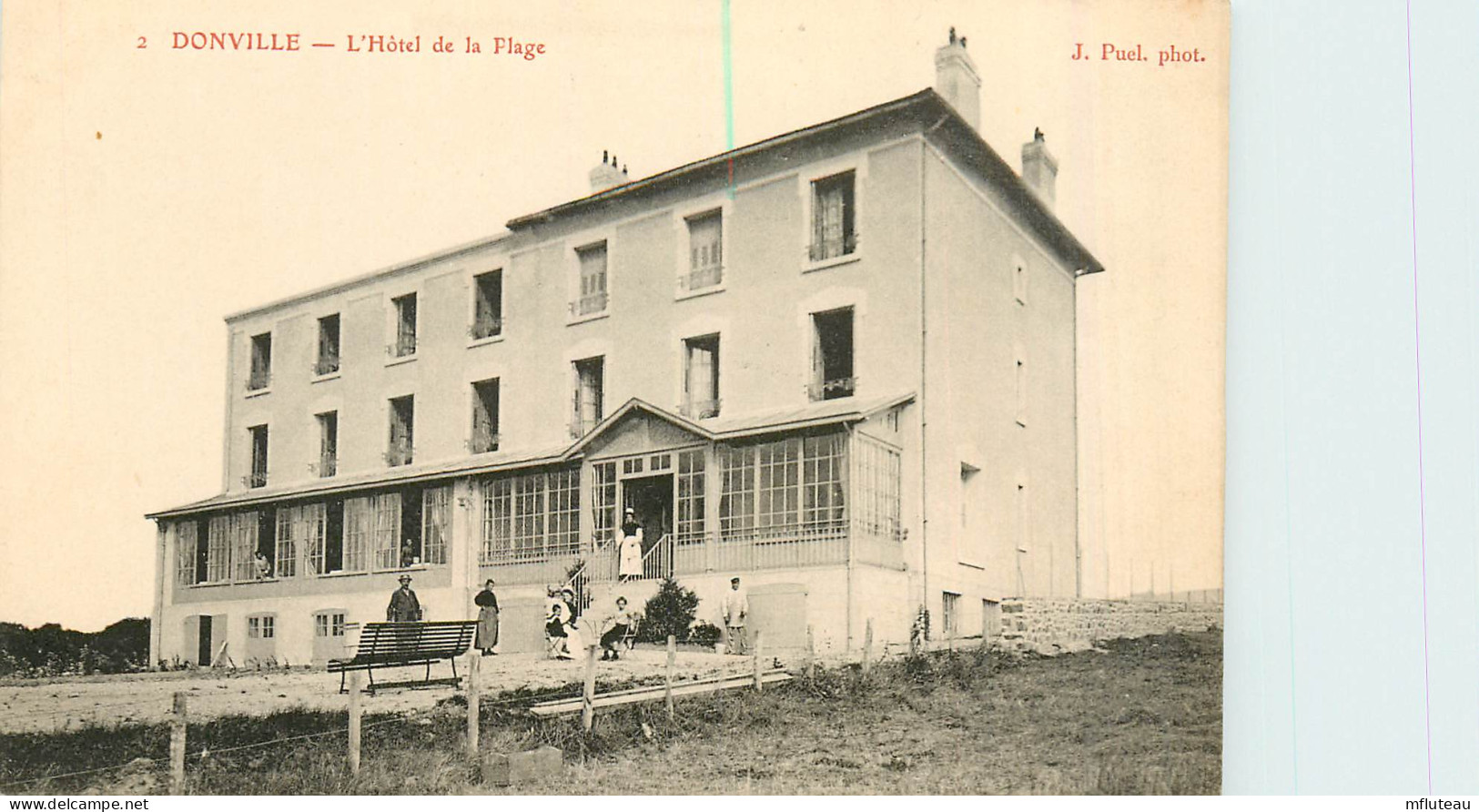 50* DONVILLE  Hotel De La Plage           RL37.0352 - Other & Unclassified