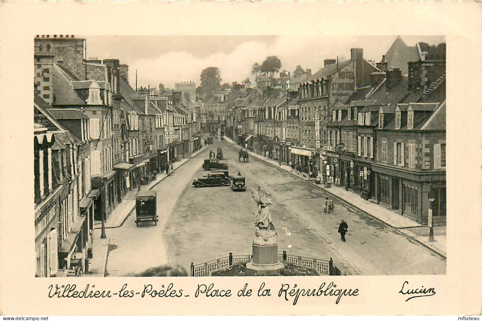 50* VILLEDIEU LES POELS Place De La Republique            RL37.0346 - Villedieu