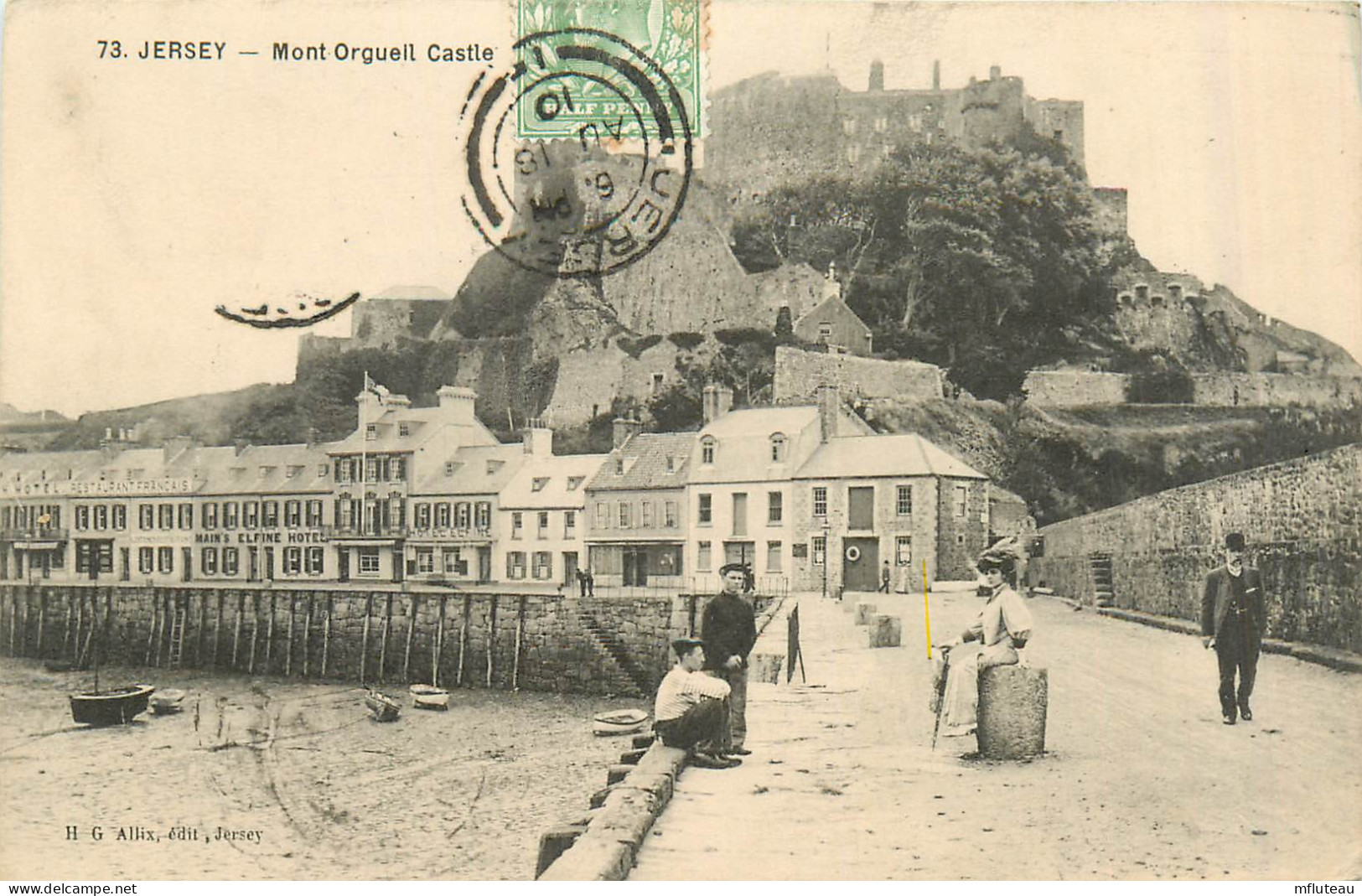 50* JERSEY   Mont Orgueil Chateau        RL37.0339 - North Platte