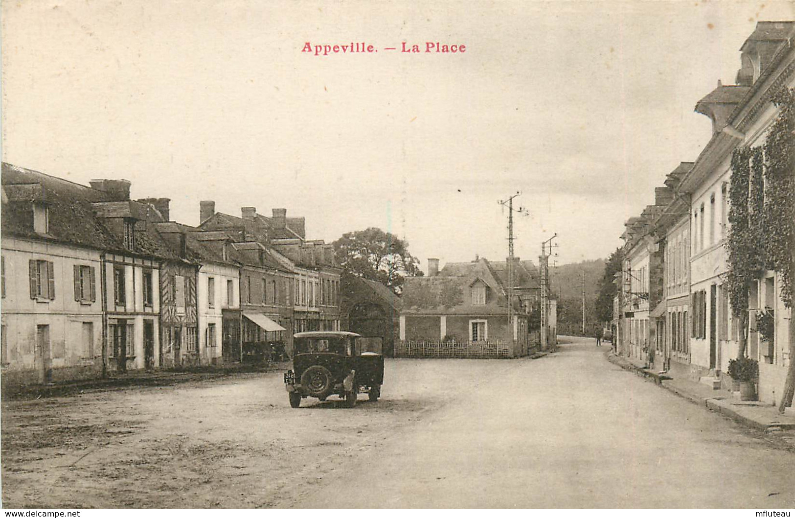 50* APPEVILLE La Place           RL37.0335 - Autres & Non Classés