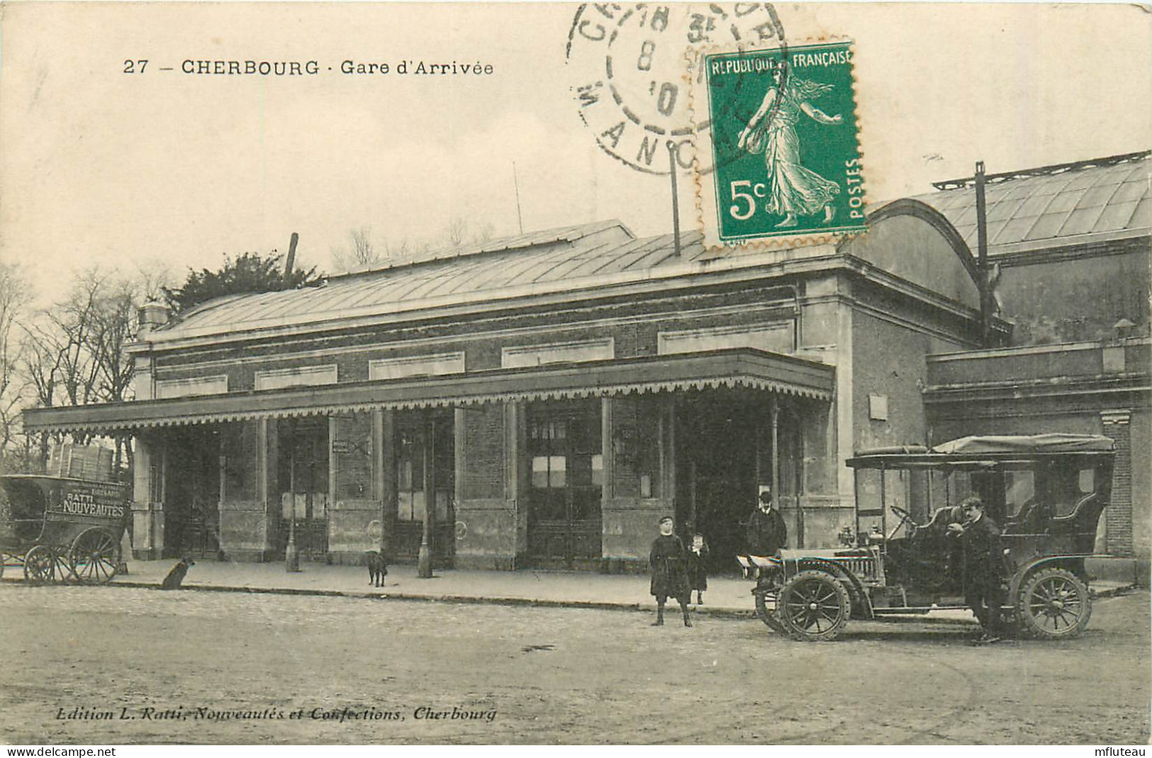 50* CHERBOURG  Gare D Arrivee           RL37.0332 - Cherbourg