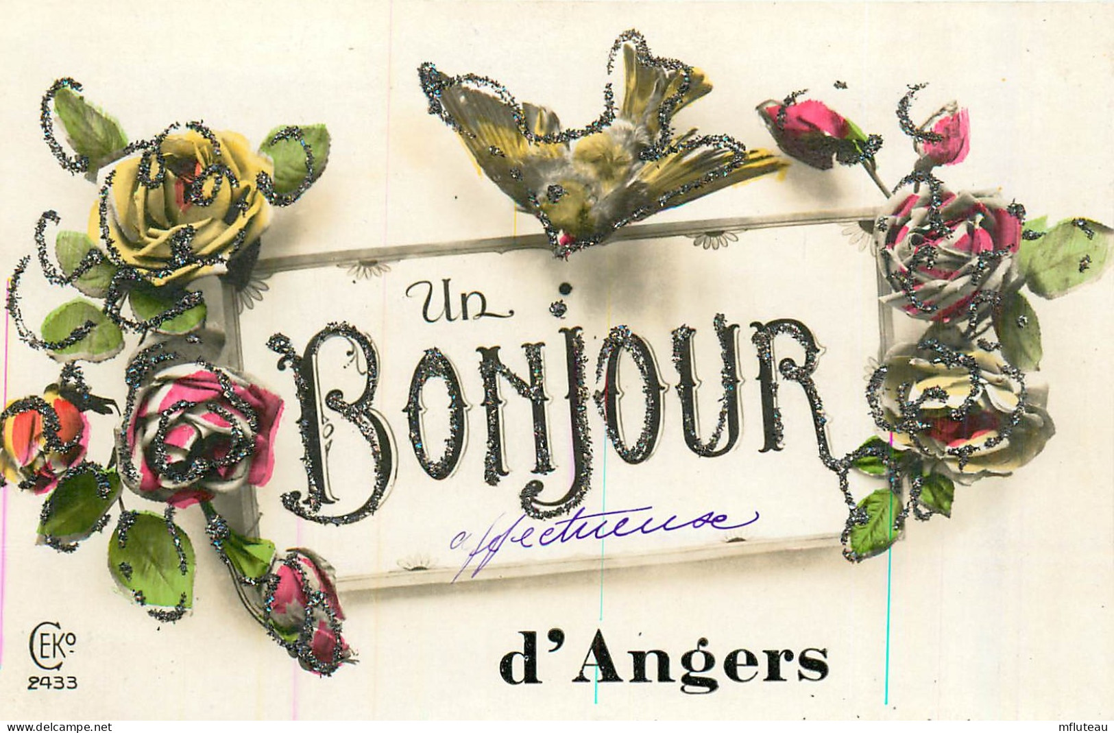 49* ANGERS  « un Bonjour »           RL37.0308 - Angers